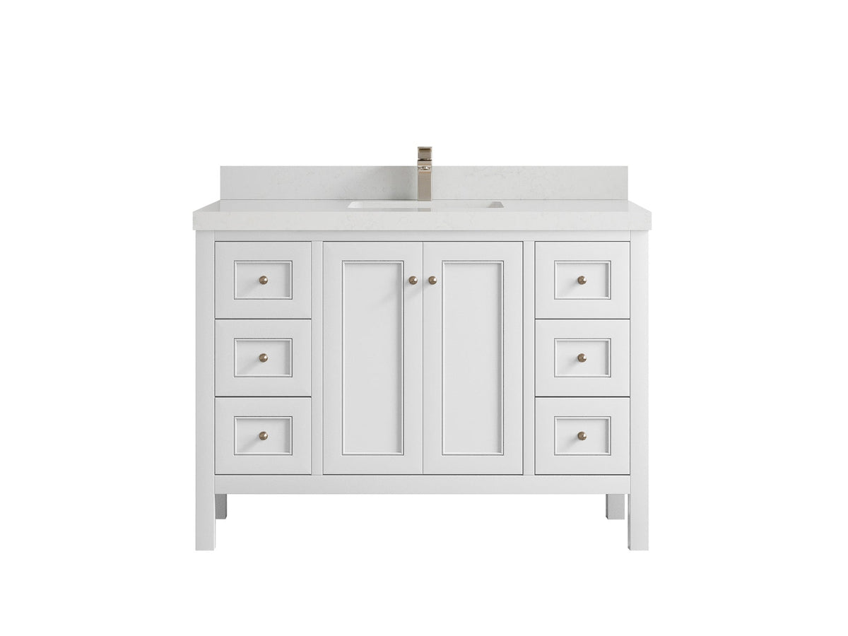 Nashville 48 in. W x 22 in. D Single Sink Bathroom Vanity - Willow Bath and Vanity