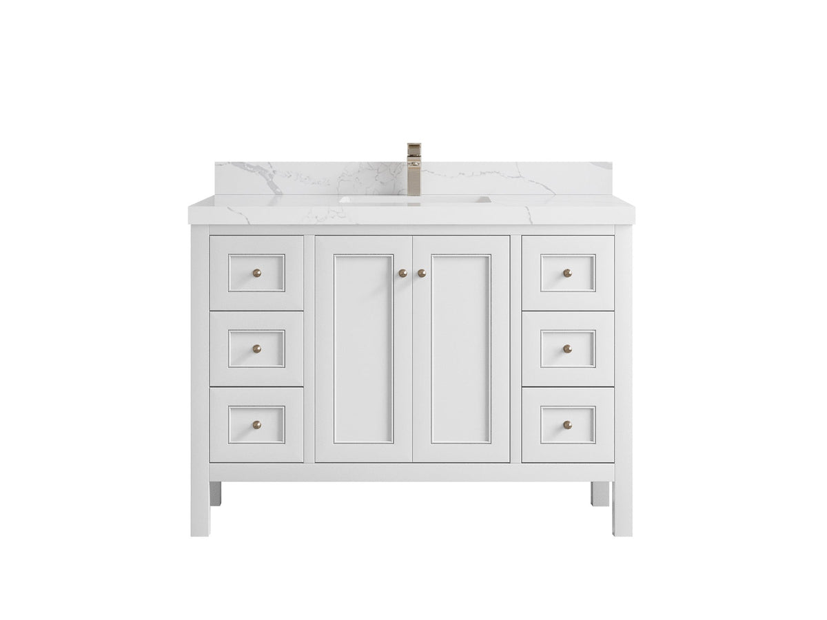 Nashville 48 in. W x 22 in. D Single Sink Bathroom Vanity - Willow Bath and Vanity