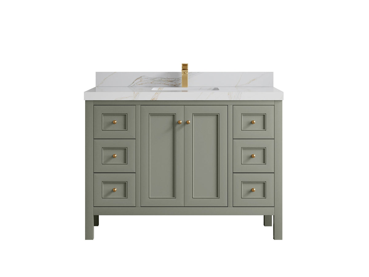 Nashville 48 in. W x 22 in. D Single Sink Bathroom Vanity - Willow Bath and Vanity