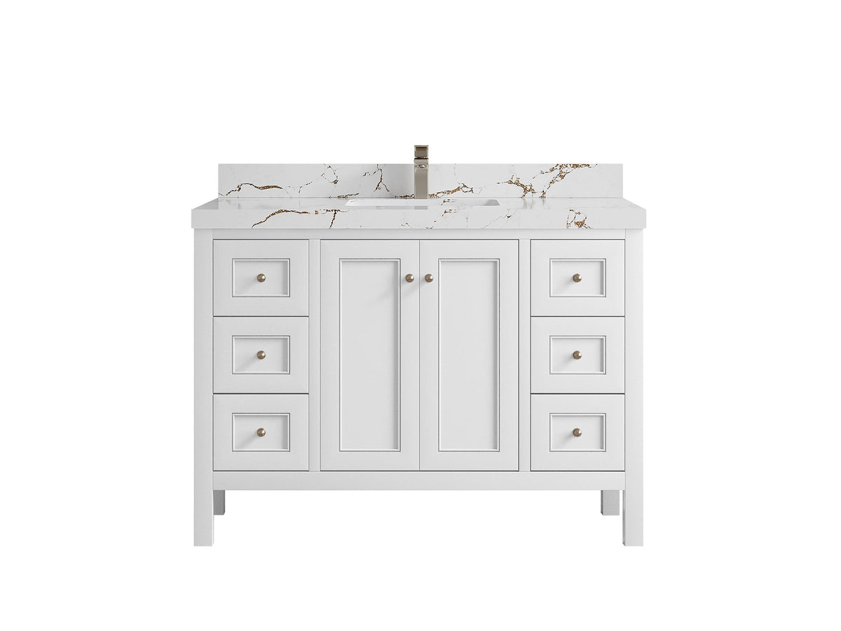 Nashville 48 in. W x 22 in. D Single Sink Bathroom Vanity - Willow Bath and Vanity