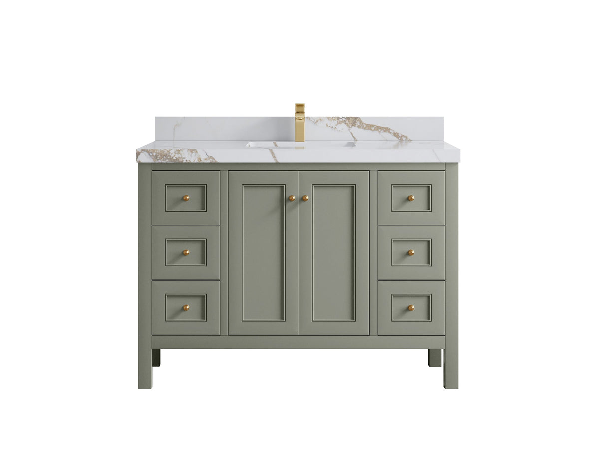 Nashville 48 in. W x 22 in. D Single Sink Bathroom Vanity - Willow Bath and Vanity