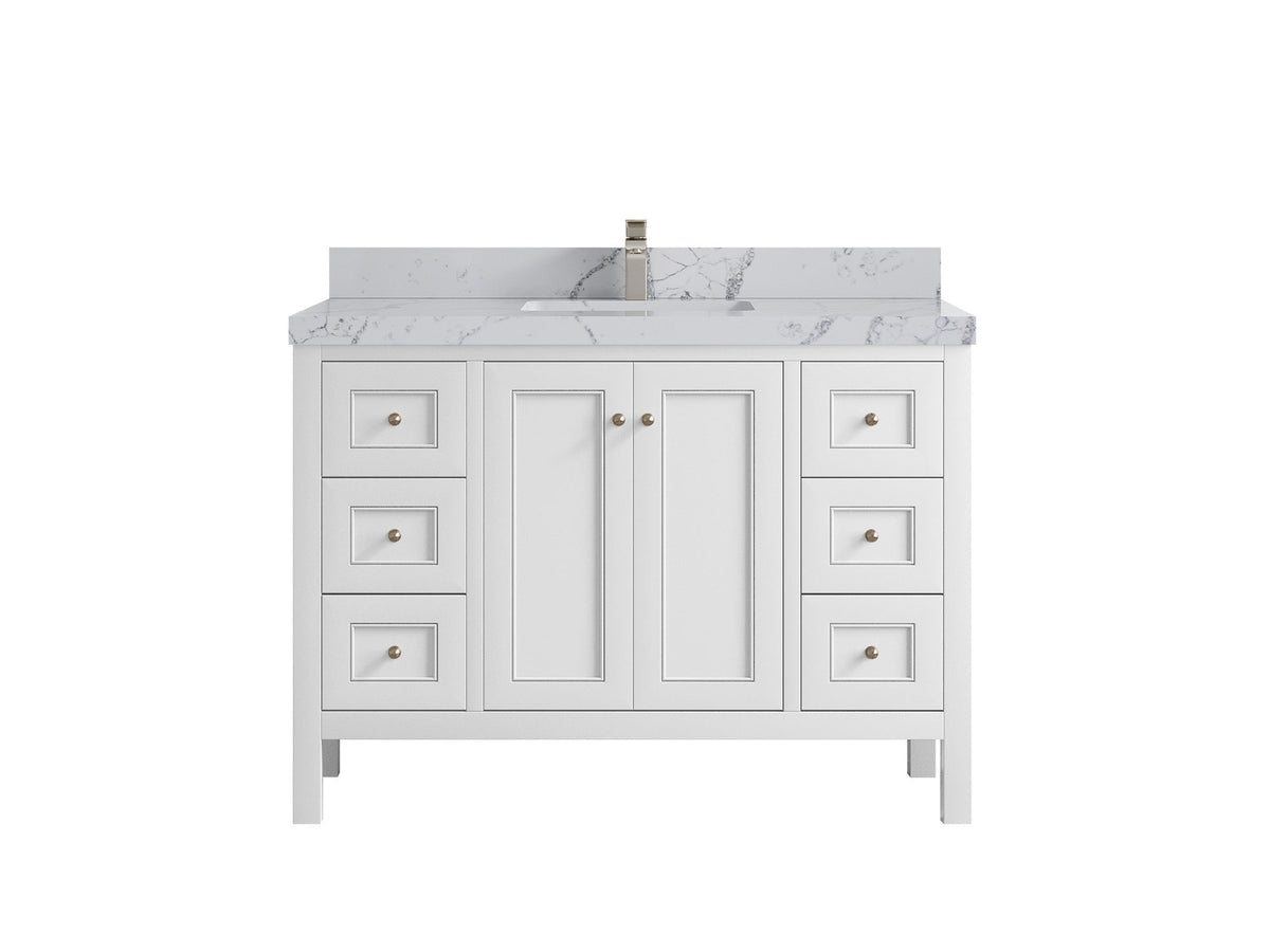 Nashville 48 in. W x 22 in. D Single Sink Bathroom Vanity - Willow Bath and Vanity