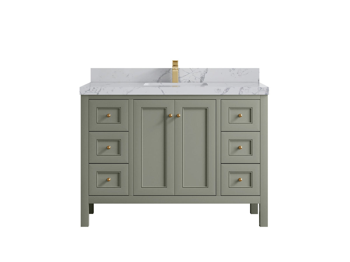 Nashville 48 in. W x 22 in. D Single Sink Bathroom Vanity - Willow Bath and Vanity