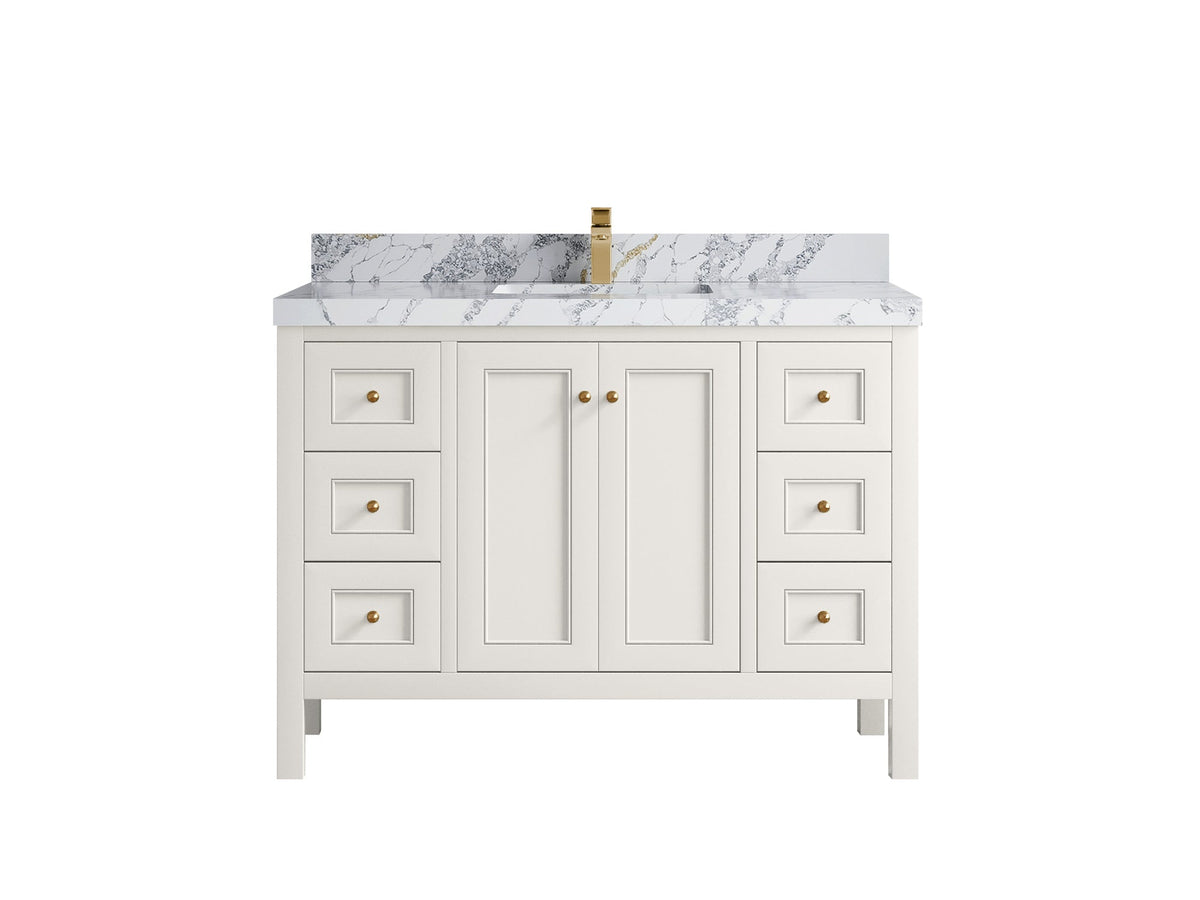 Nashville 48 in. W x 22 in. D Single Sink Bathroom Vanity - Willow Bath and Vanity