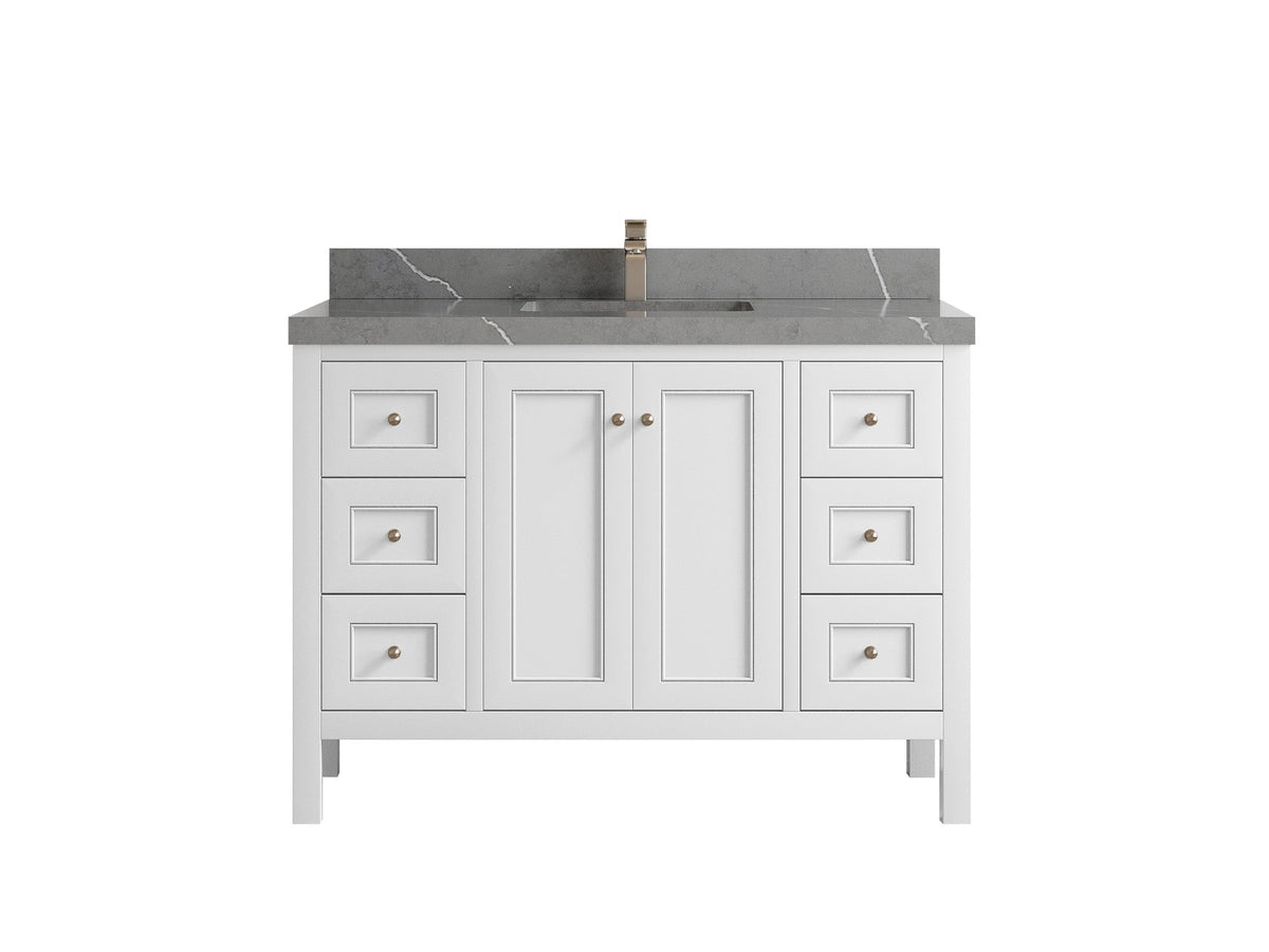 Nashville 48 in. W x 22 in. D Single Sink Bathroom Vanity - Willow Bath and Vanity