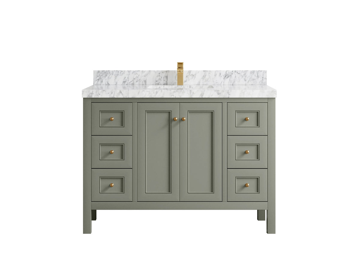 Nashville 48 in. W x 22 in. D Single Sink Bathroom Vanity - Willow Bath and Vanity