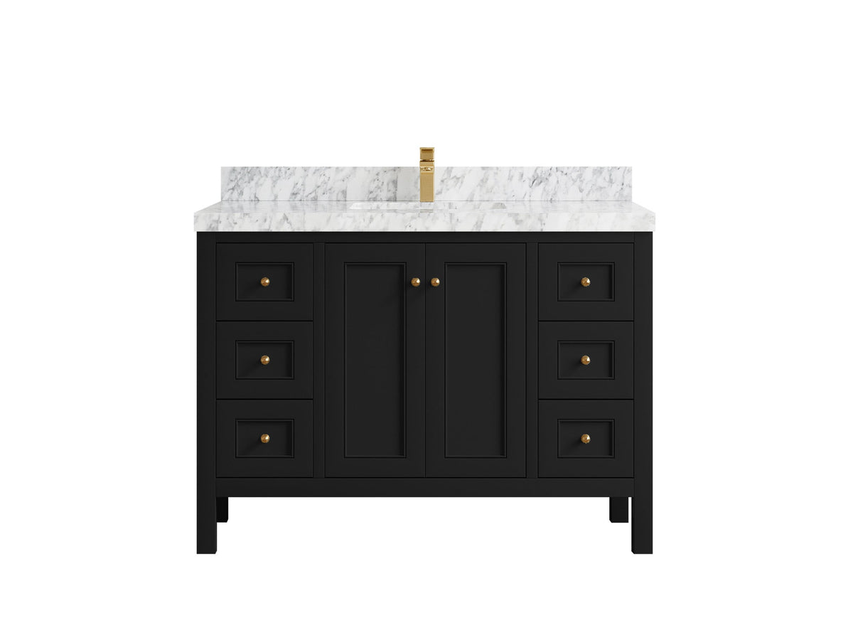 Nashville 48 in. W x 22 in. D Single Sink Bathroom Vanity - Willow Bath and Vanity