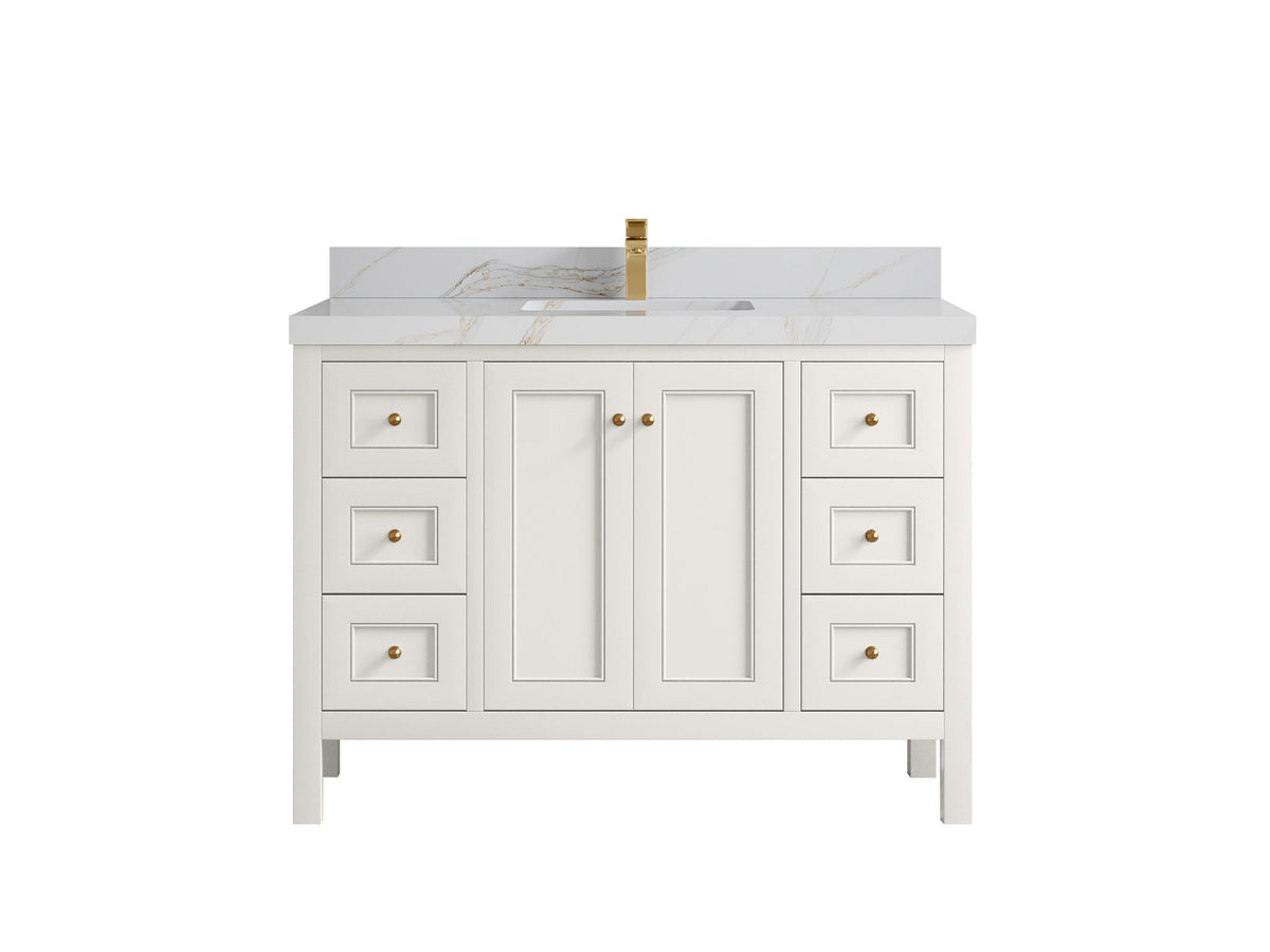 Nashville 48 in. W x 22 in. D Single Sink Bathroom Vanity - Willow Bath and Vanity