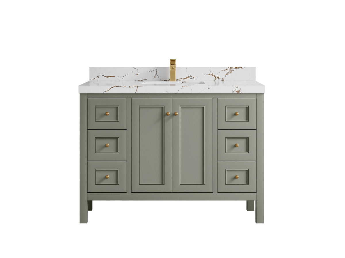 Nashville 48 in. W x 22 in. D Single Sink Bathroom Vanity - Willow Bath and Vanity