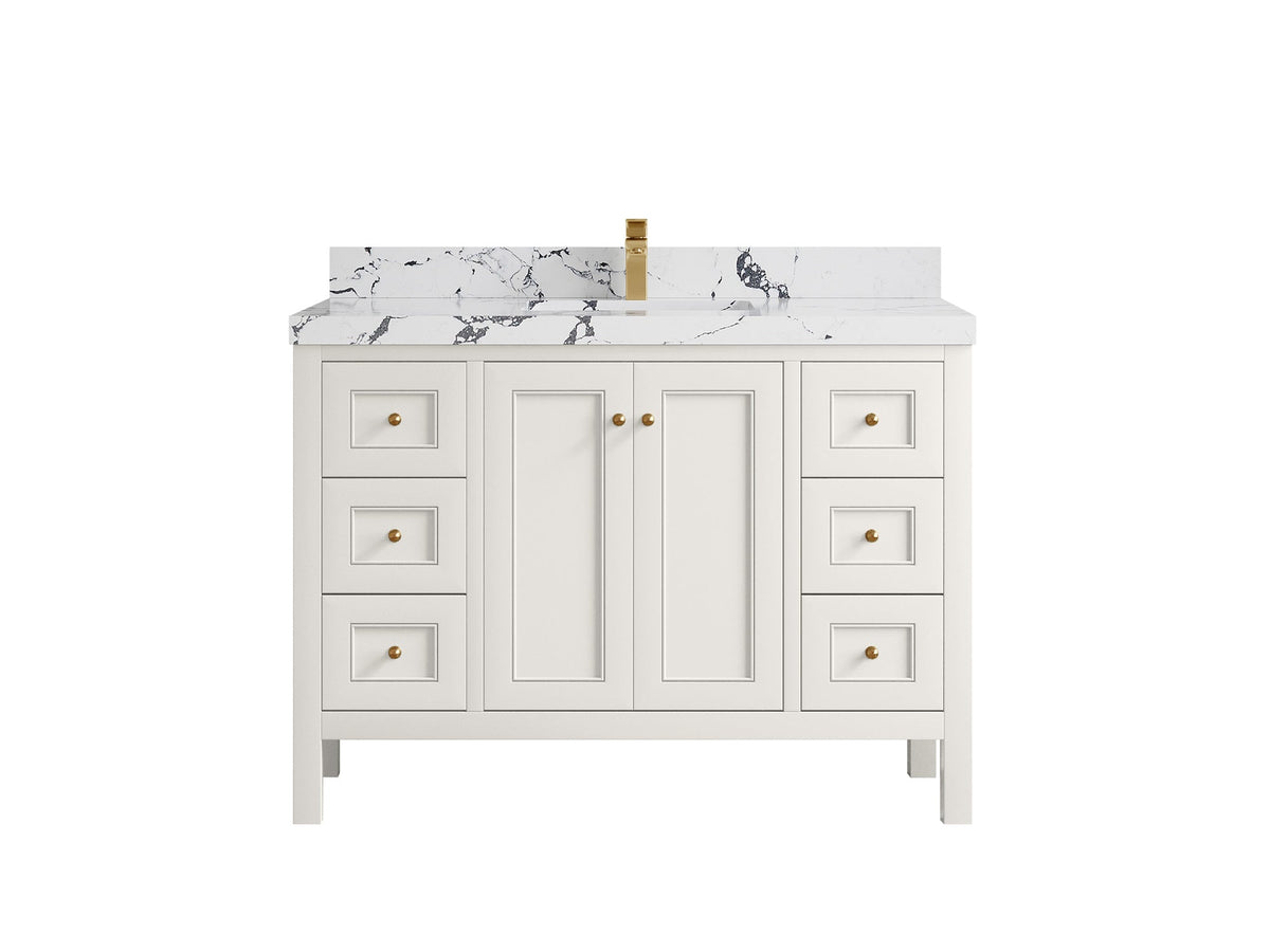 Nashville 48 in. W x 22 in. D Single Sink Bathroom Vanity - Willow Bath and Vanity
