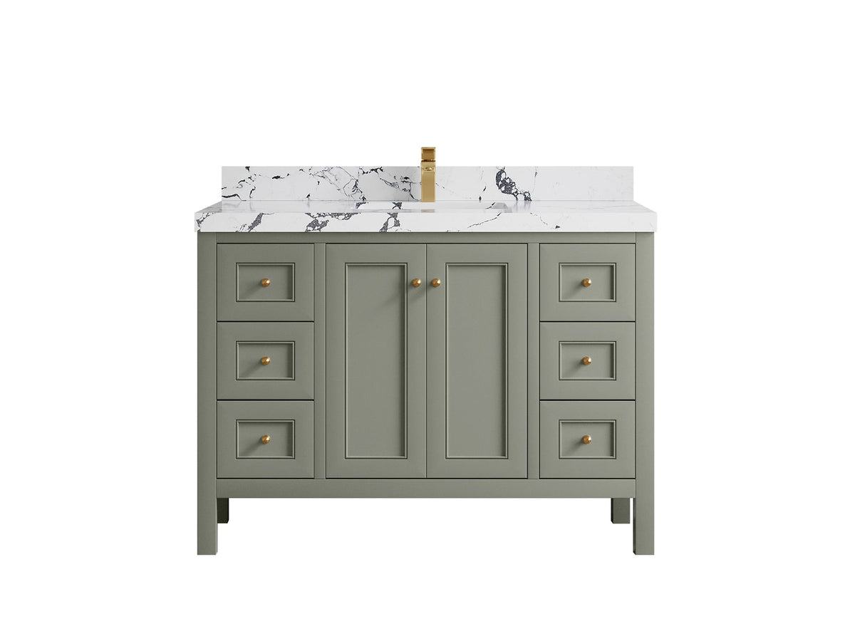 Nashville 48 in. W x 22 in. D Single Sink Bathroom Vanity - Willow Bath and Vanity