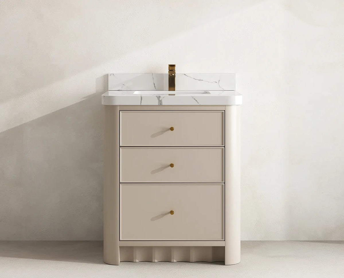 Orlando 30 in. W x 22 in. D Single Sink Bathroom Vanity - Willow Bath and Vanity
