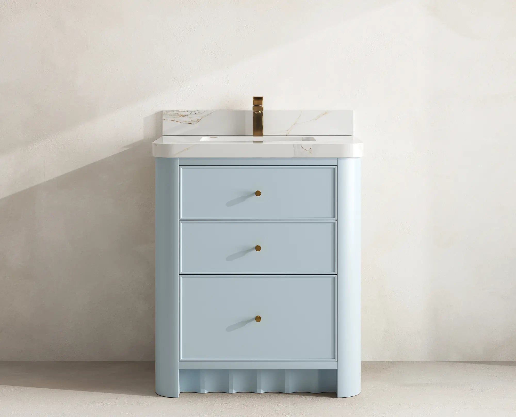 Orlando 30 in. W x 22 in. D Single Sink Bathroom Vanity - Willow Bath and Vanity