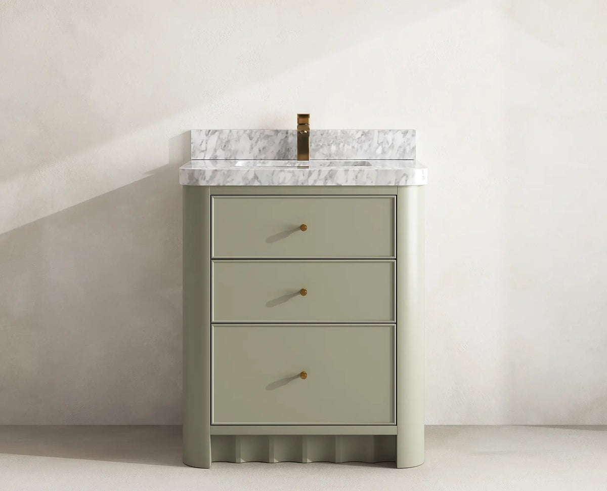 Orlando 30 in. W x 22 in. D Single Sink Bathroom Vanity - Willow Bath and Vanity