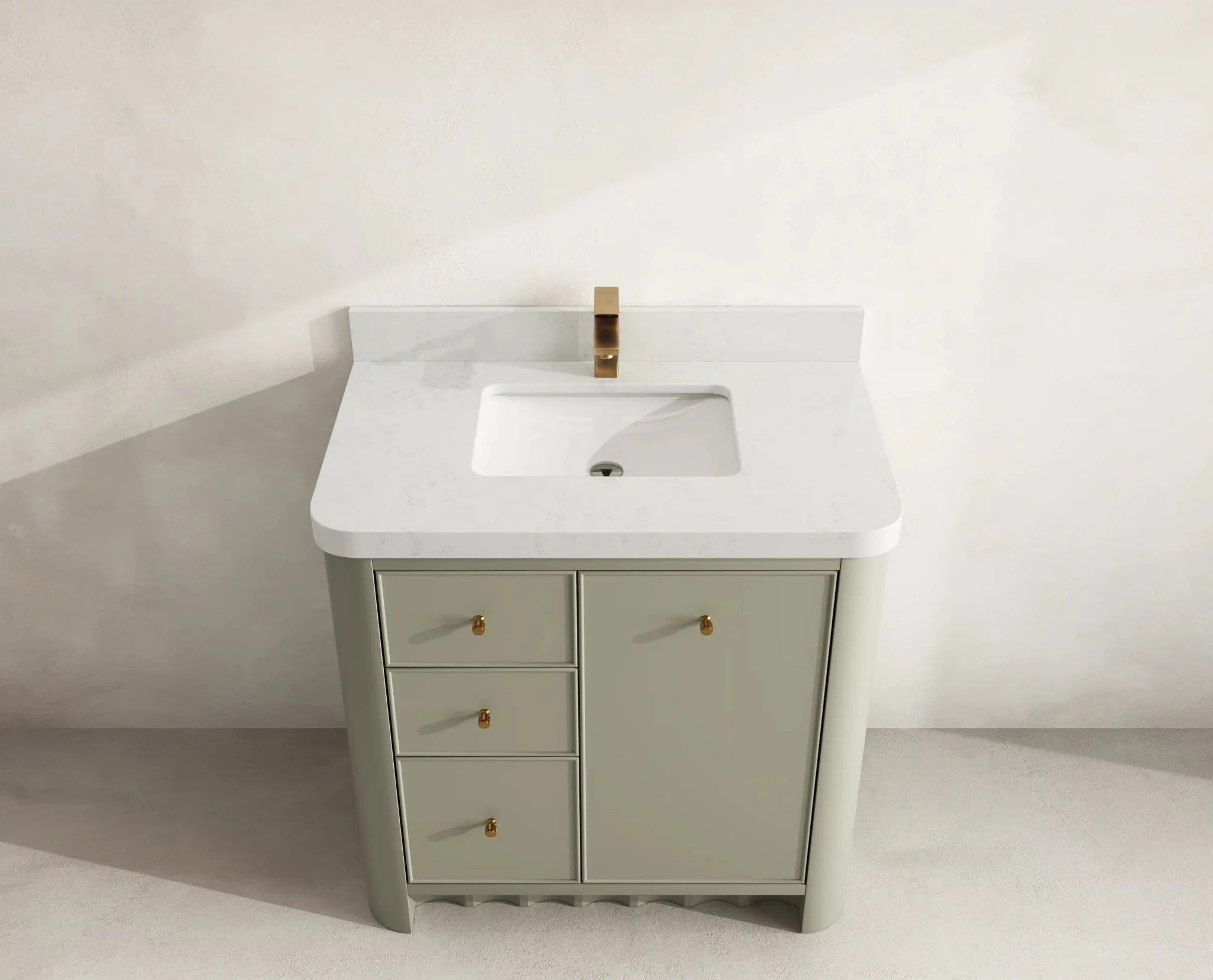 Orlando 36 in. W x 22 in. D Center Sink Bathroom Vanity - Willow Bath and Vanity