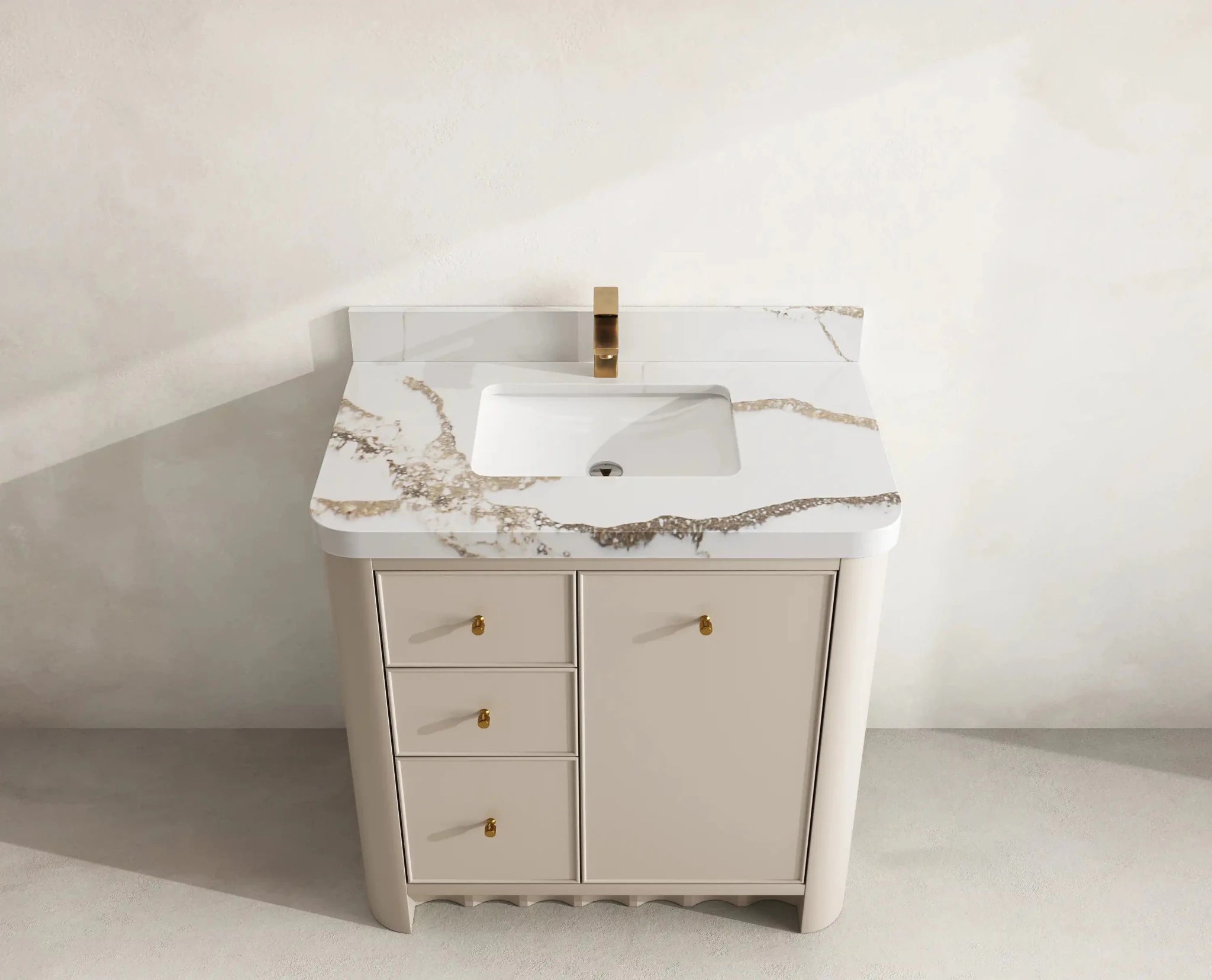 Orlando 36 in. W x 22 in. D Center Sink Bathroom Vanity - Willow Bath and Vanity