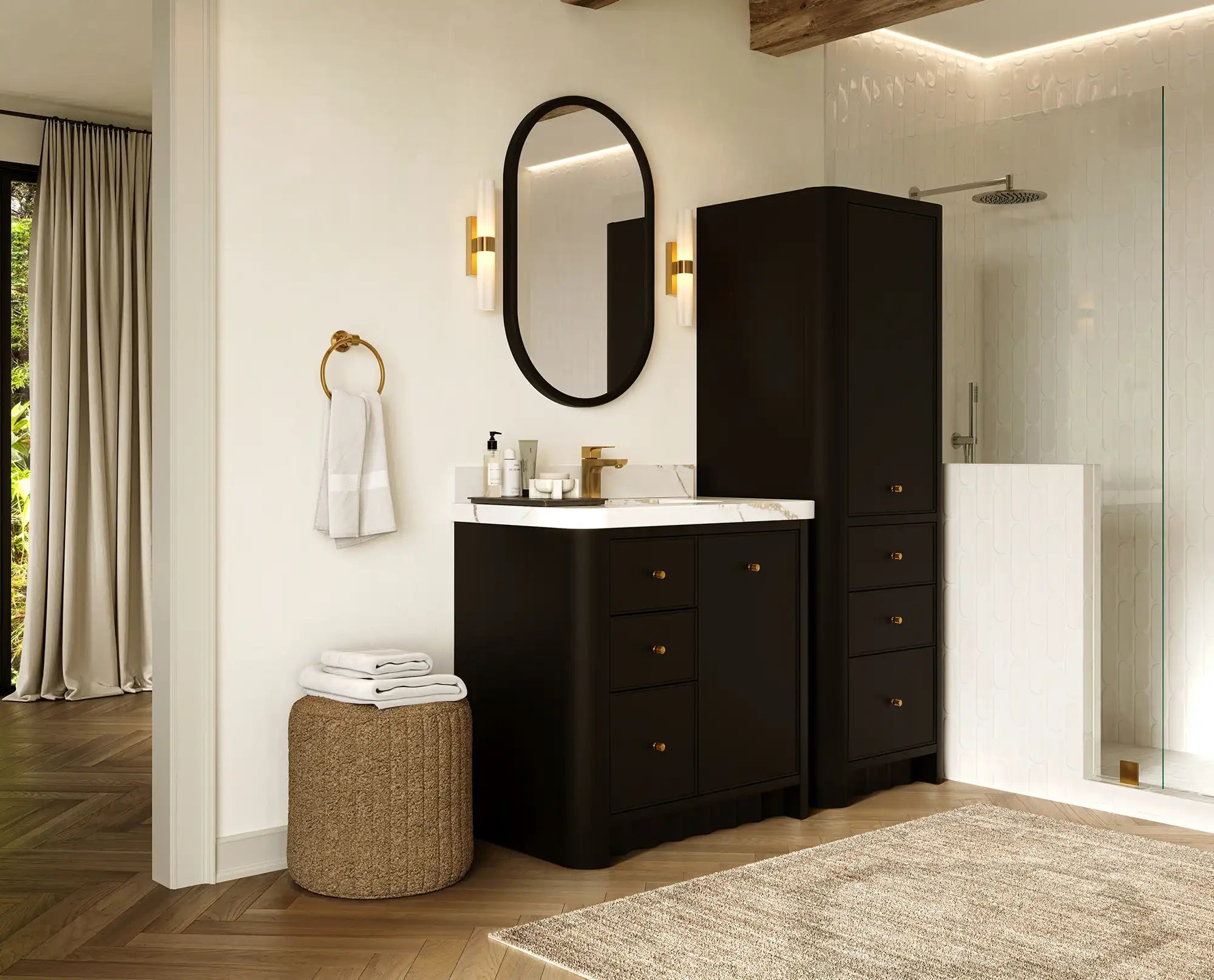 Orlando 36 in. W x 22 in. D Center Sink Bathroom Vanity - Willow Bath and Vanity