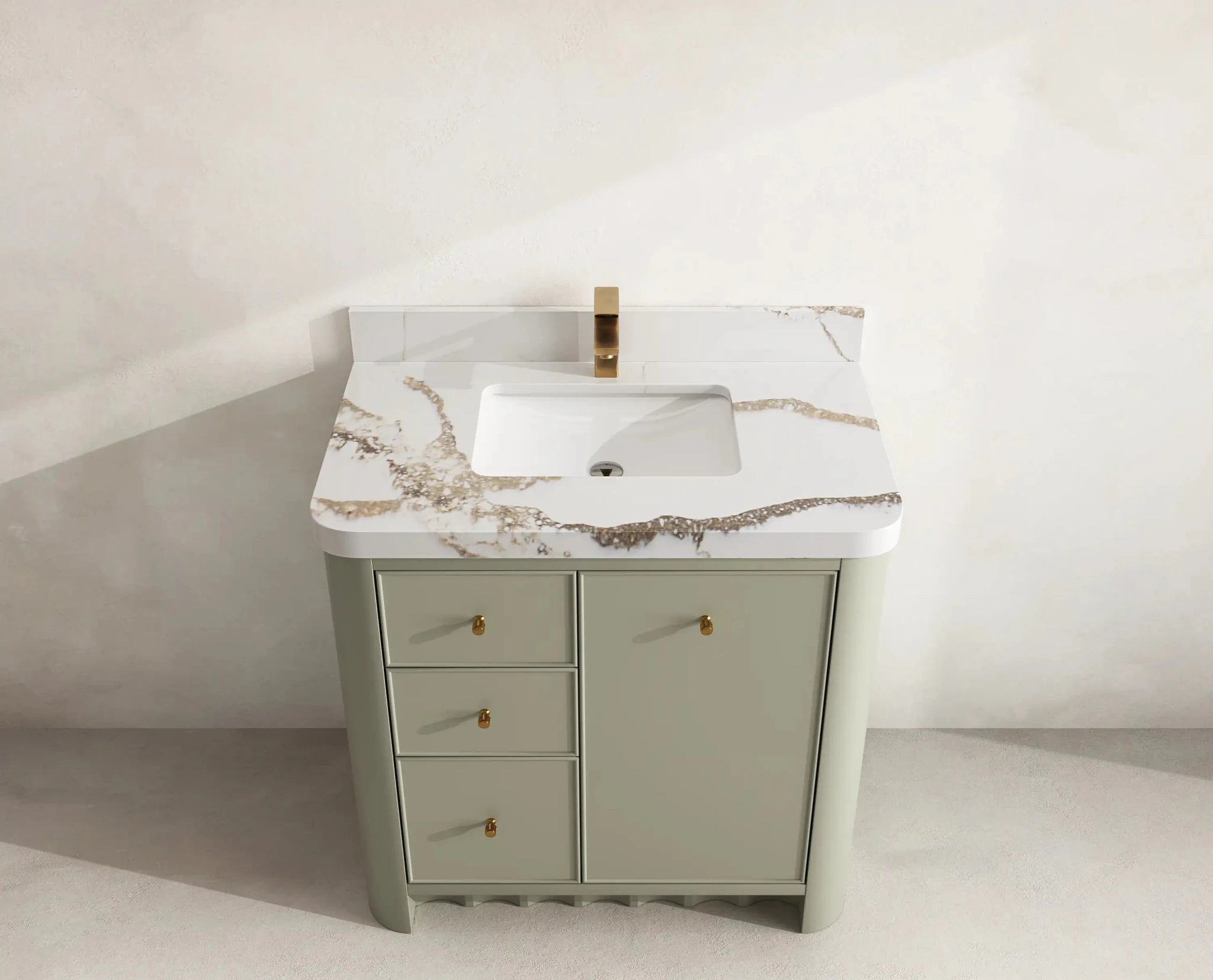 Orlando 36 in. W x 22 in. D Center Sink Bathroom Vanity - Willow Bath and Vanity