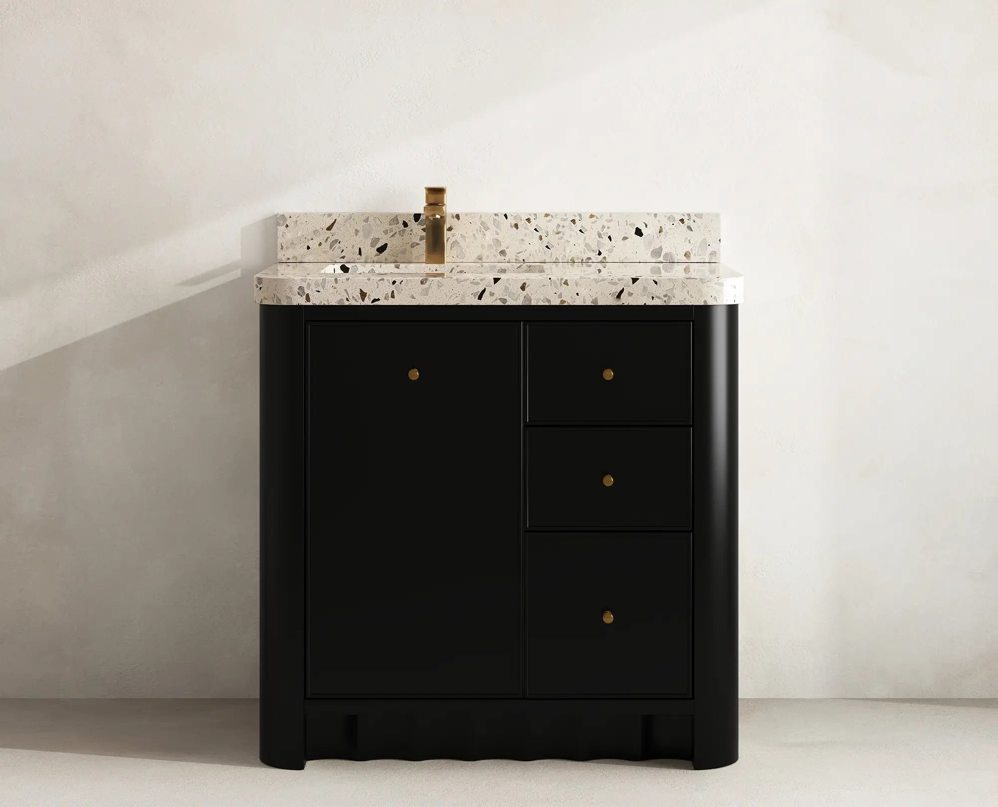 Orlando 36 in. W x 22 in. D Left Offset Sink Bathroom Vanity - Willow Bath and Vanity