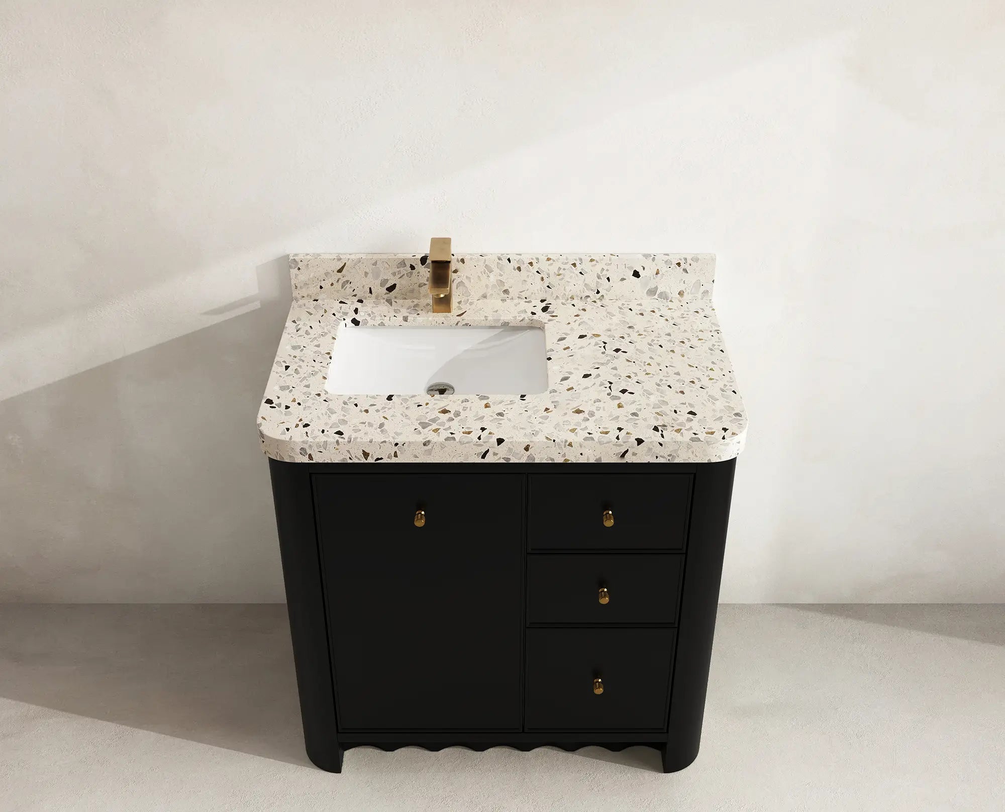 Orlando 36 in. W x 22 in. D Left Offset Sink Bathroom Vanity - Willow Bath and Vanity