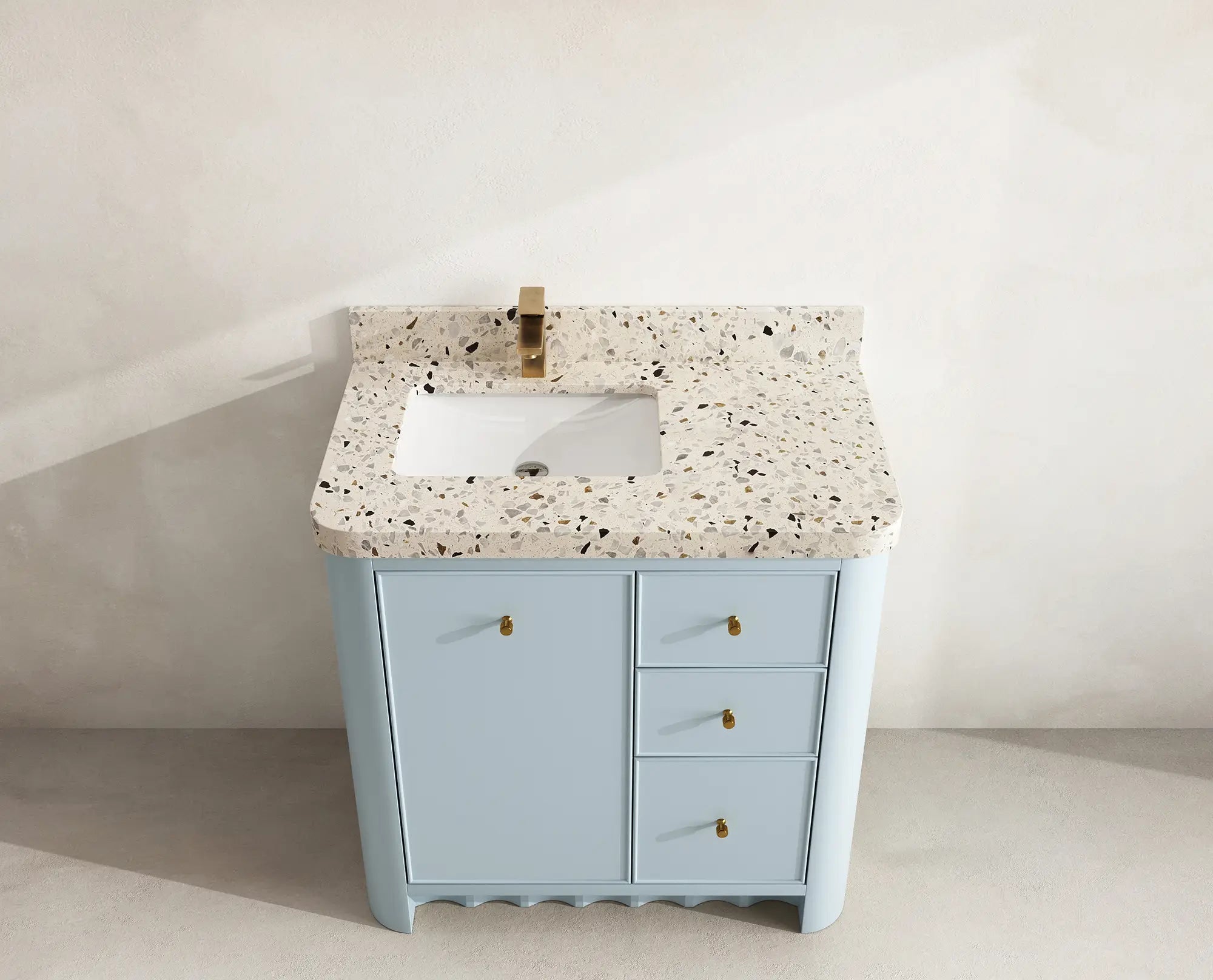 Orlando 36 in. W x 22 in. D Left Offset Sink Bathroom Vanity - Willow Bath and Vanity