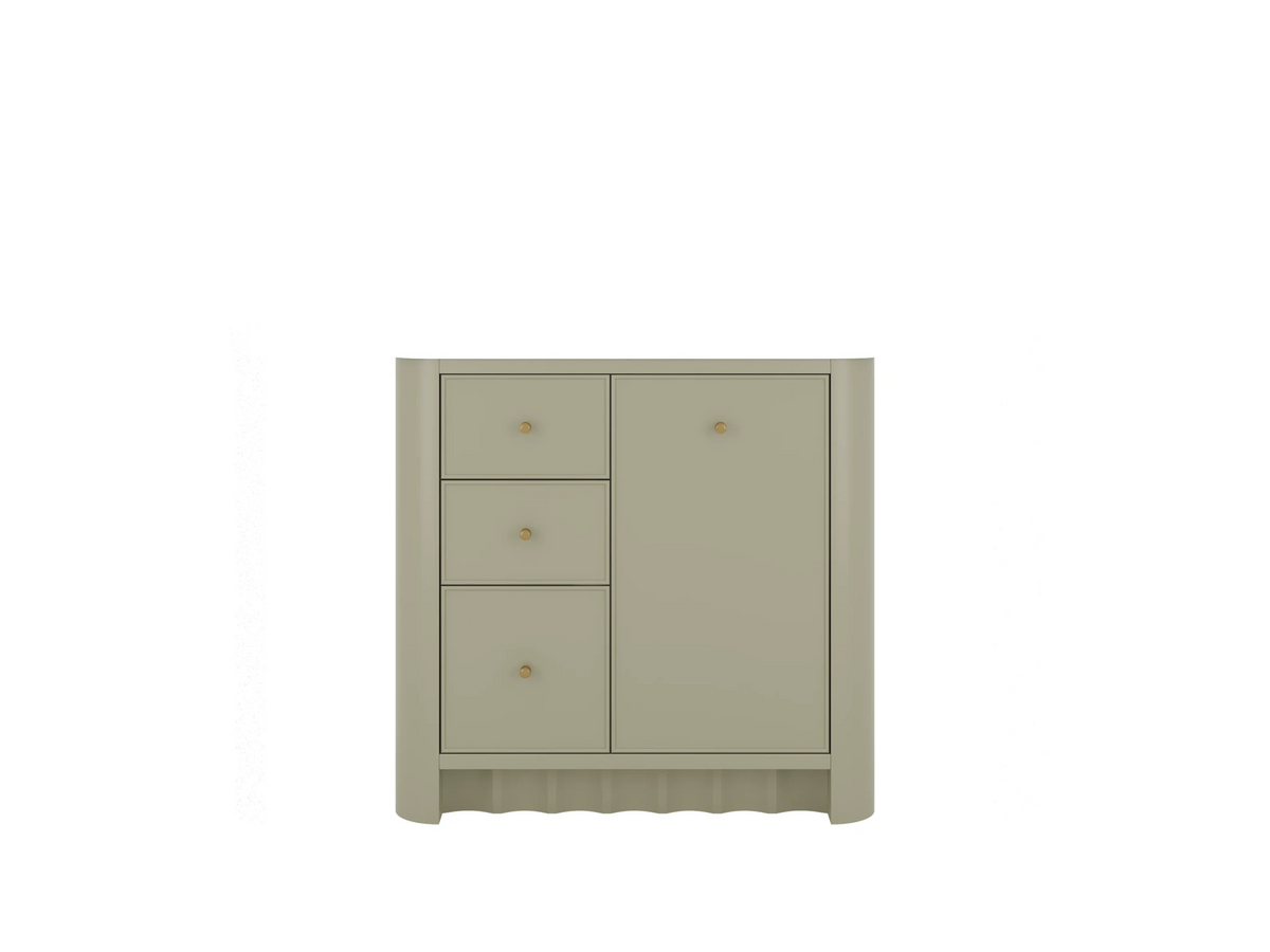 Orlando 36 in. W x 22 in. D Right Offset Sink Bathroom Vanity