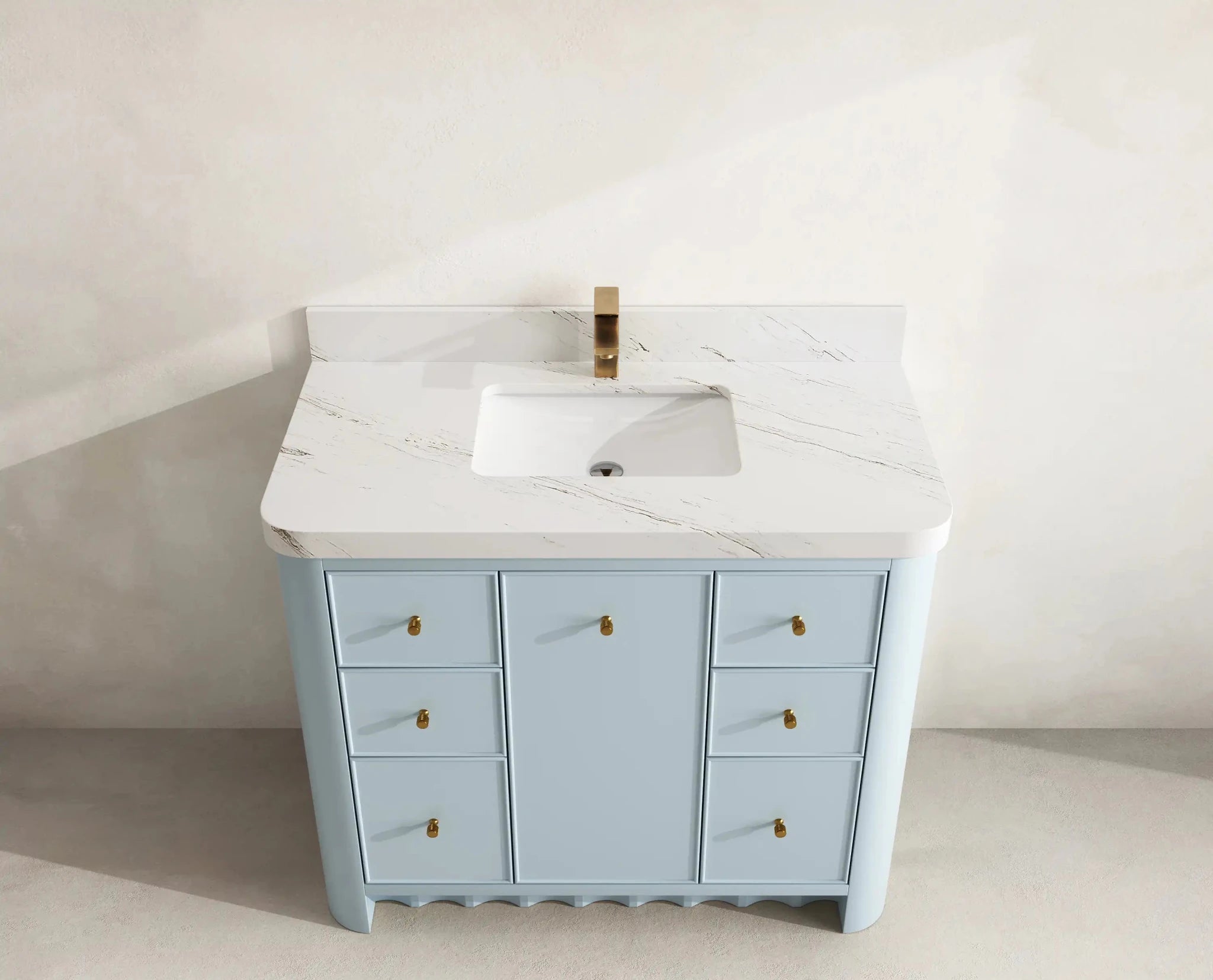 Orlando 42 in. W x 22 in. D Single Sink Bathroom Vanity - Willow Bath and Vanity