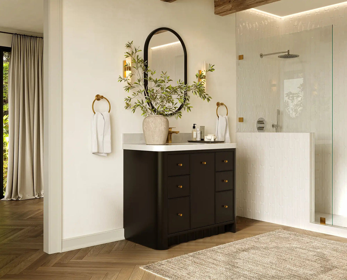 Orlando 42 in. W x 22 in. D Single Sink Bathroom Vanity - Willow Bath and Vanity