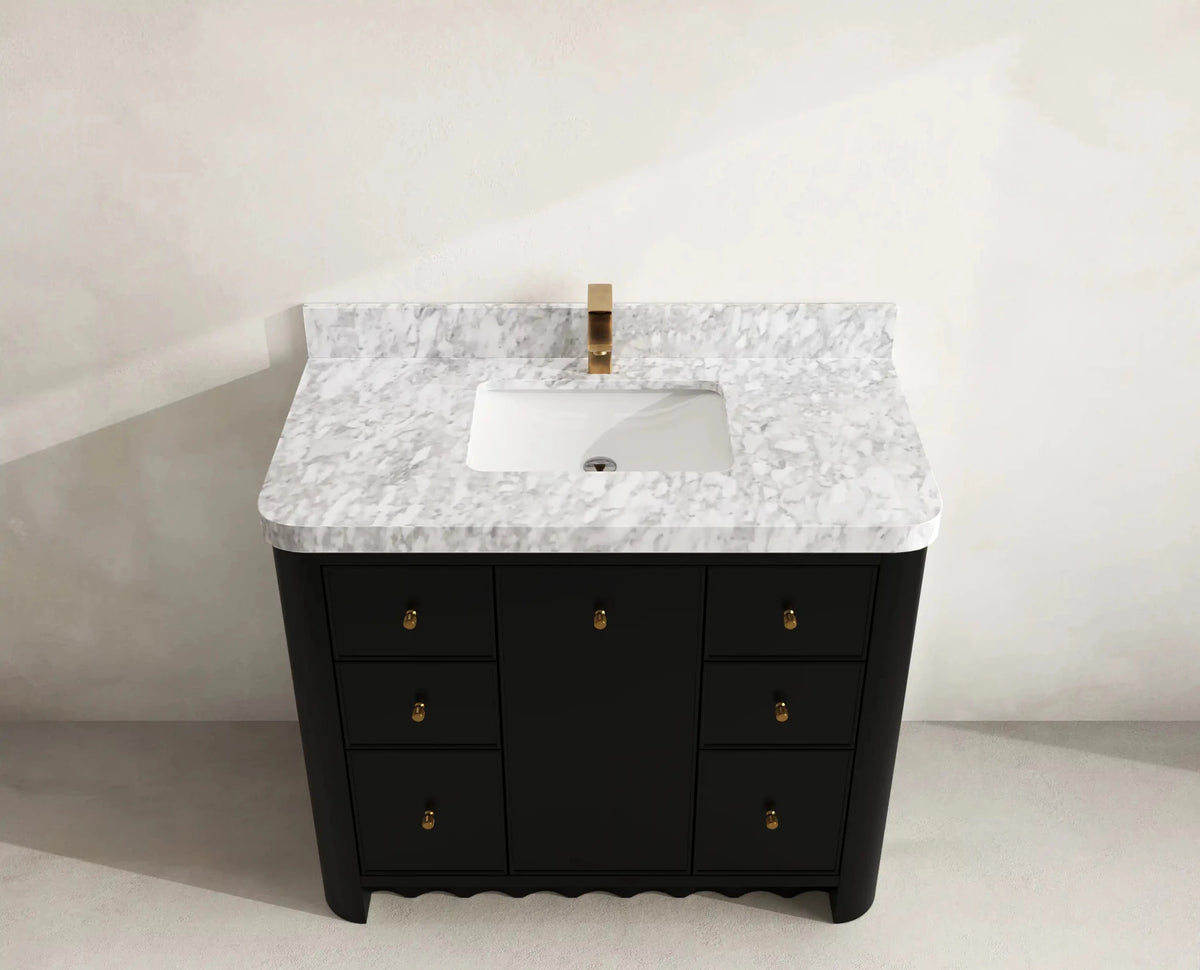 Orlando 42 in. W x 22 in. D Single Sink Bathroom Vanity - Willow Bath and Vanity
