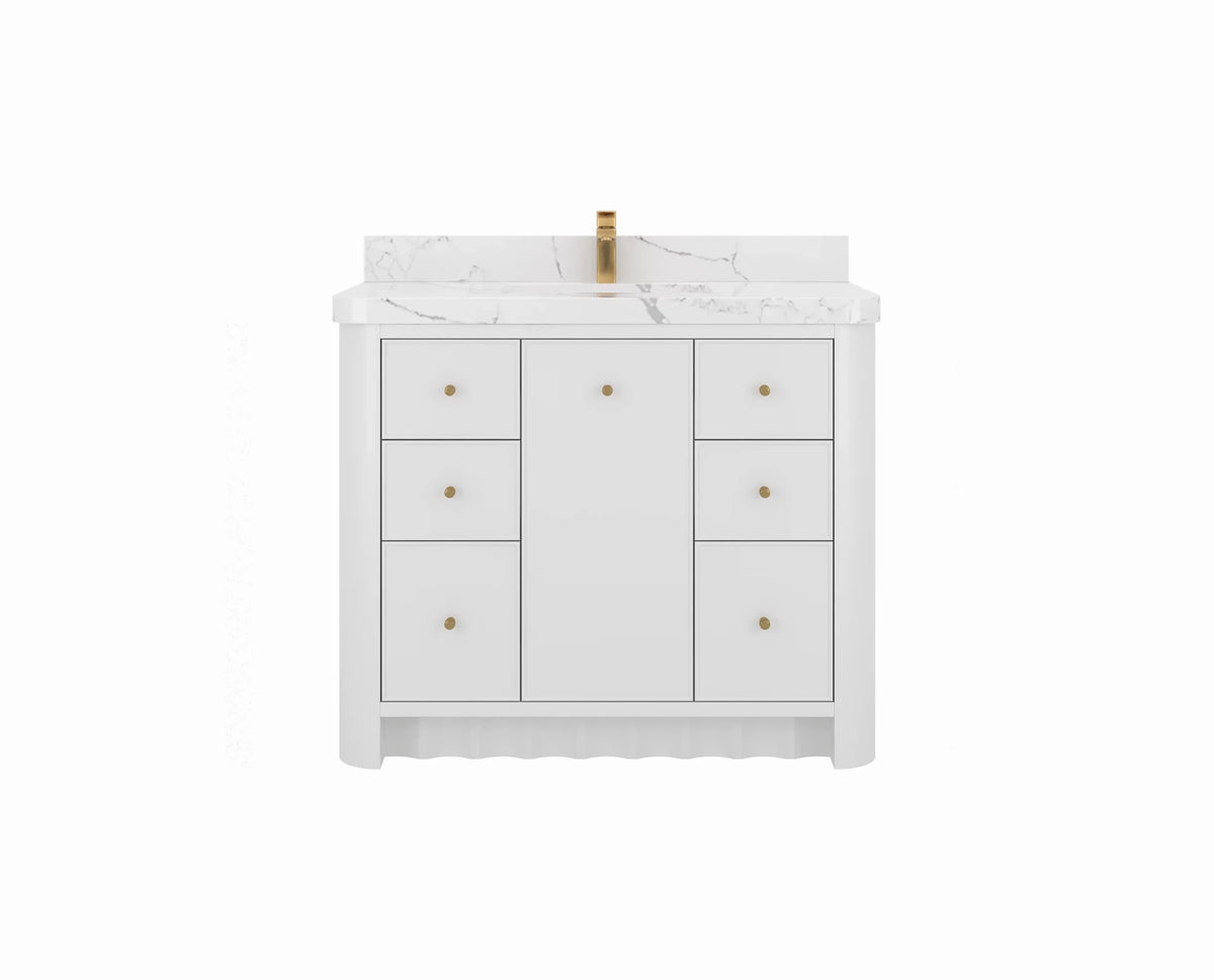 Orlando 42 in. W x 22 in. D Single Sink Bathroom Vanity - Willow Bath and Vanity