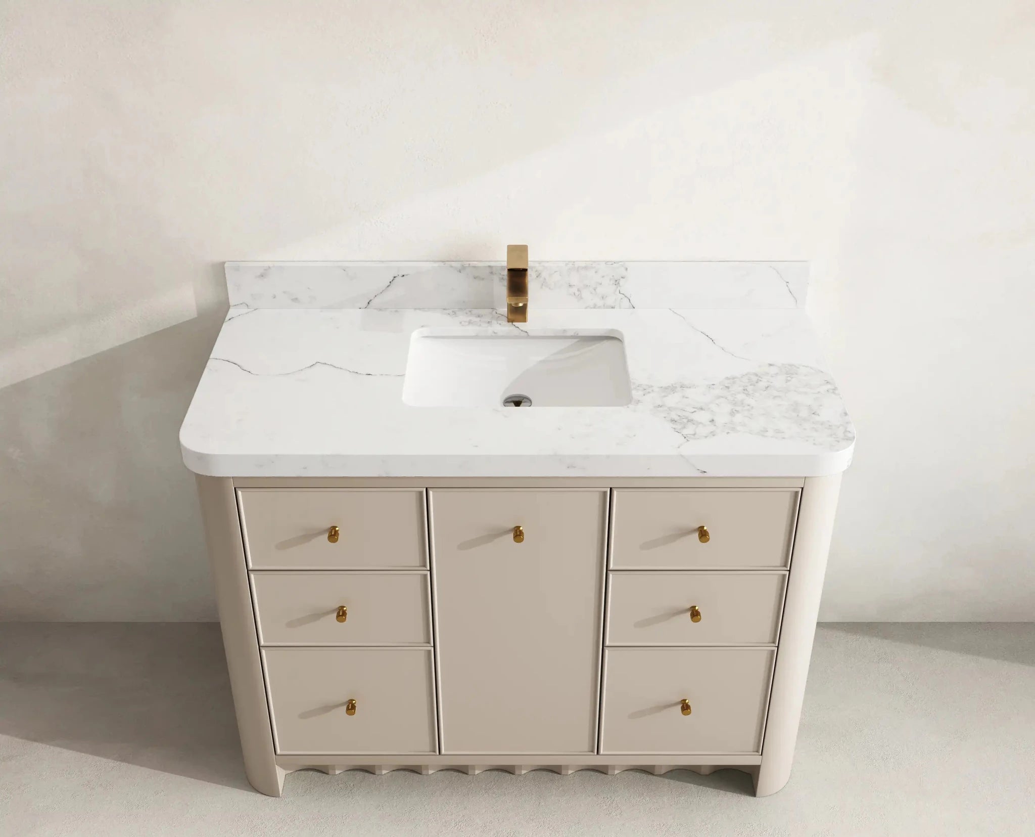 Orlando 48 in. W x 22 in. D Single Sink Bathroom Vanity - Willow Bath and Vanity