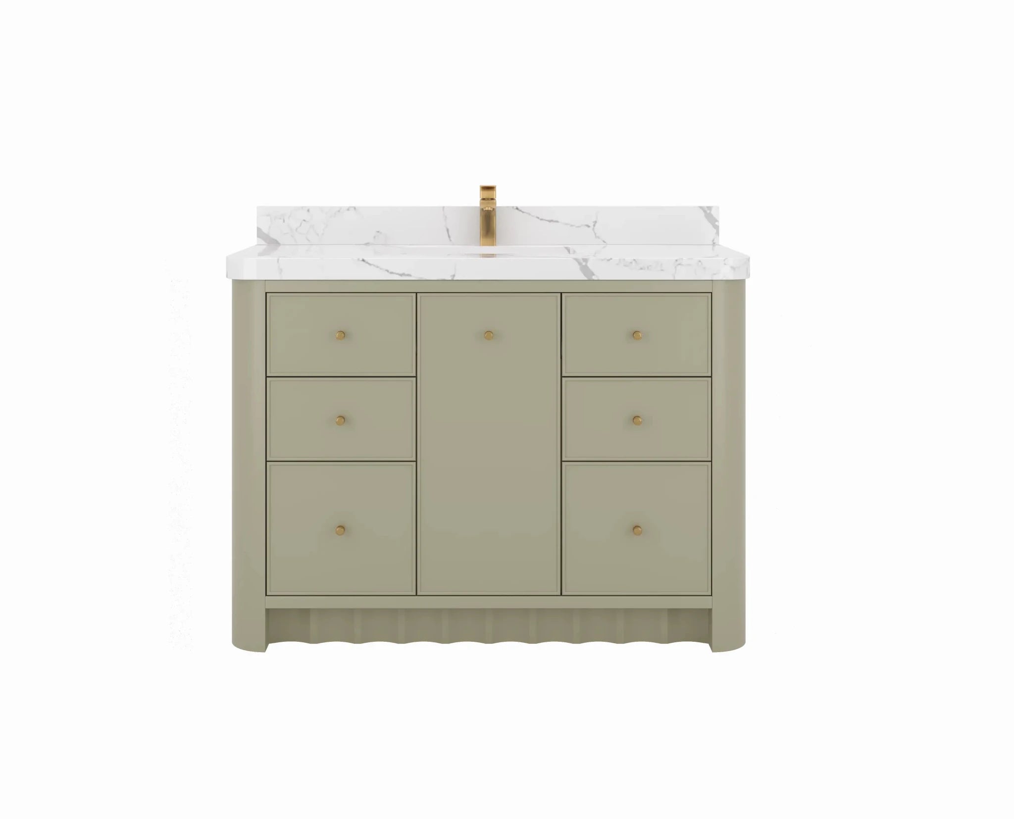 Orlando 48 in. W x 22 in. D Single Sink Bathroom Vanity - Willow Bath and Vanity