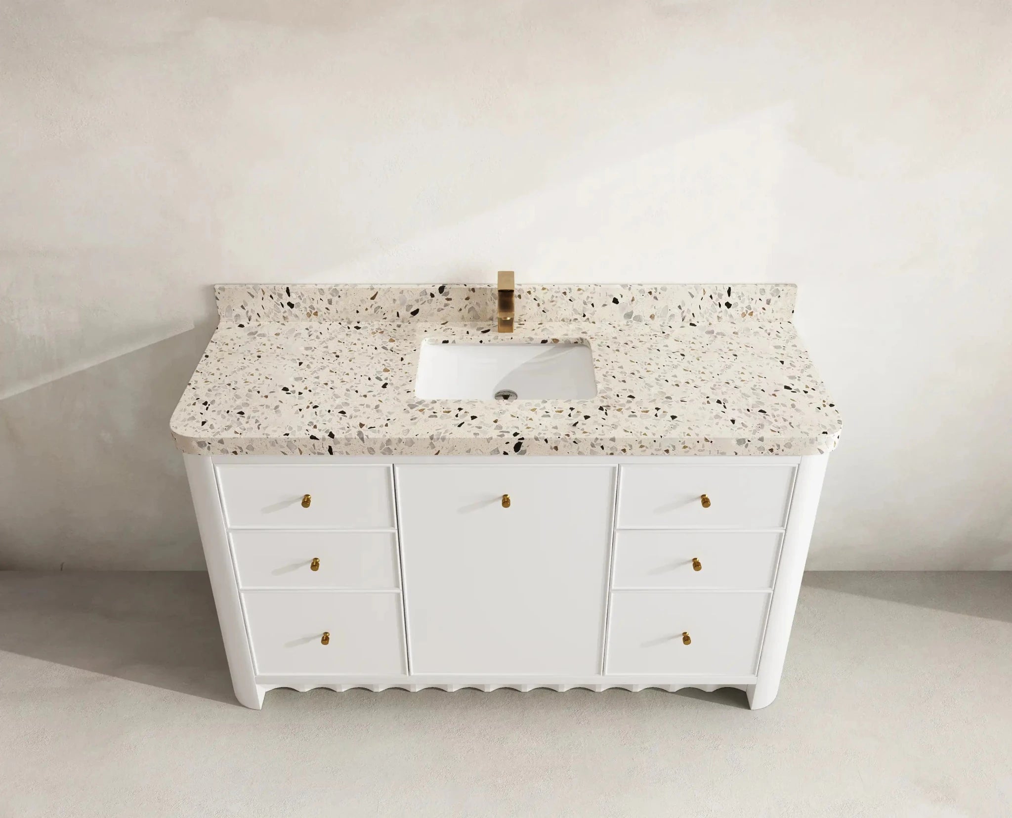 Orlando 60 in. W x 22 in. D Single Sink Bathroom Vanity - Willow Bath and Vanity