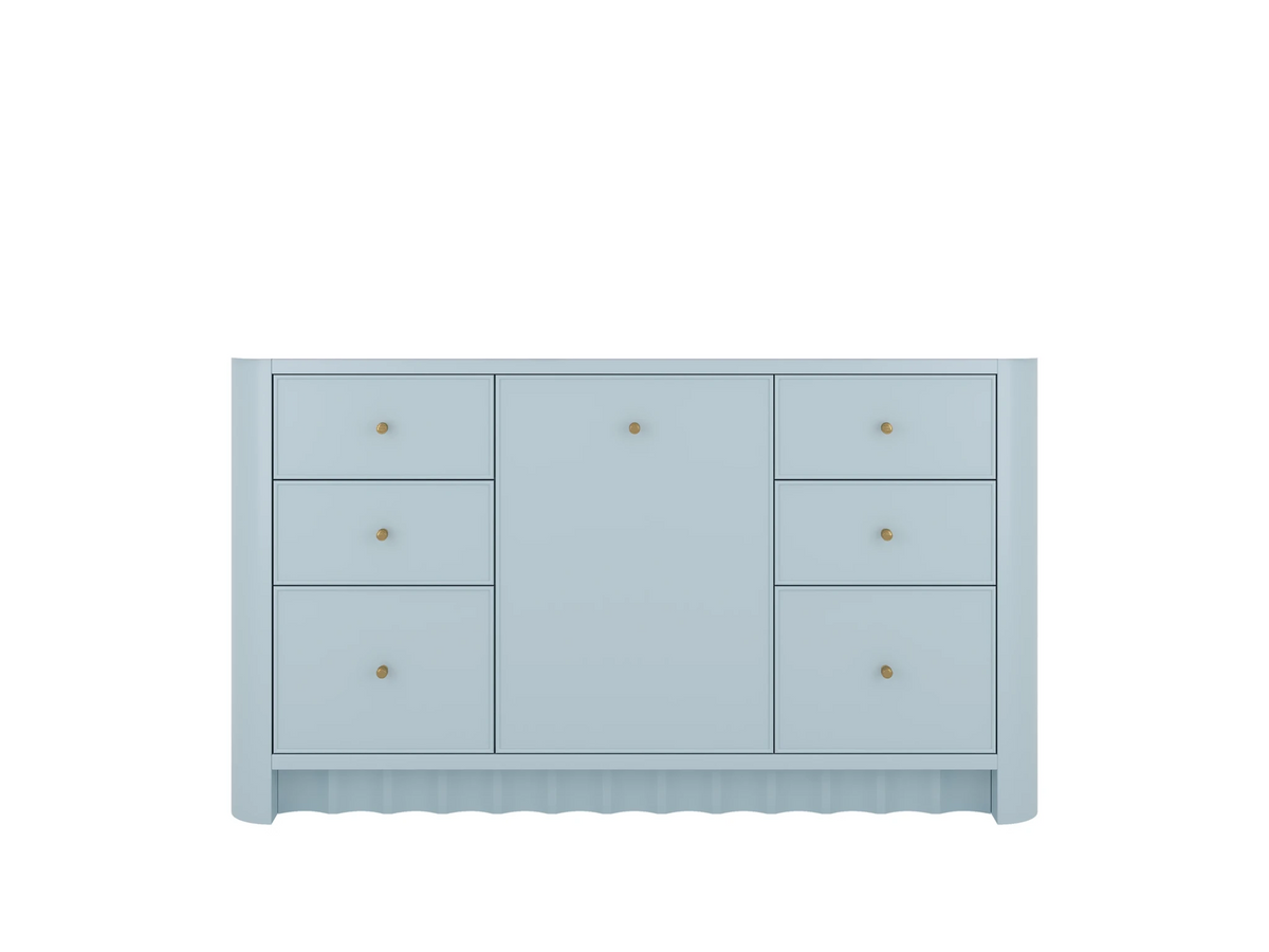 Orlando 60 in. W x 22 in. D Single Sink Bathroom Vanity - Willow Bath and Vanity