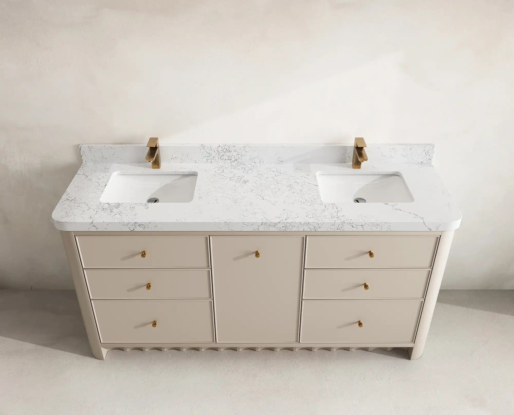 Orlando 72 in. W x 22 in. D Double Sink Bathroom Vanity - Willow Bath and Vanity