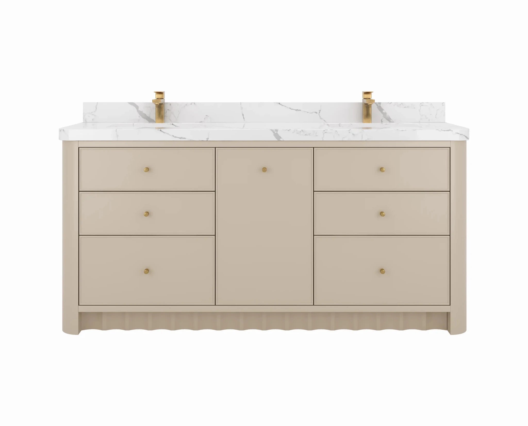 Orlando 72 in. W x 22 in. D Double Sink Bathroom Vanity - Willow Bath and Vanity