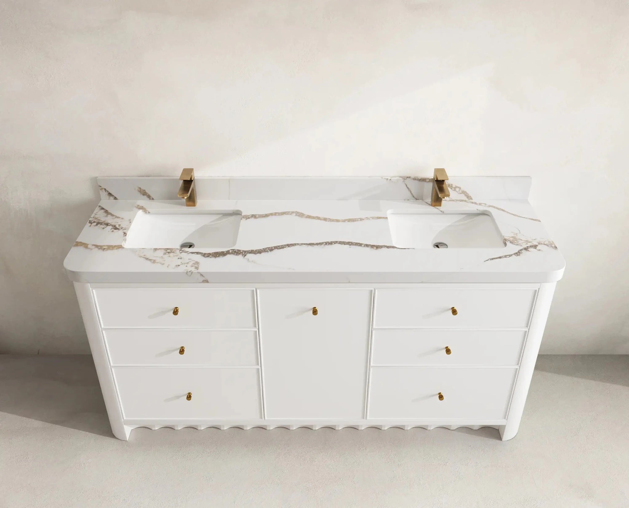 Orlando 72 in. W x 22 in. D Double Sink Bathroom Vanity - Willow Bath and Vanity