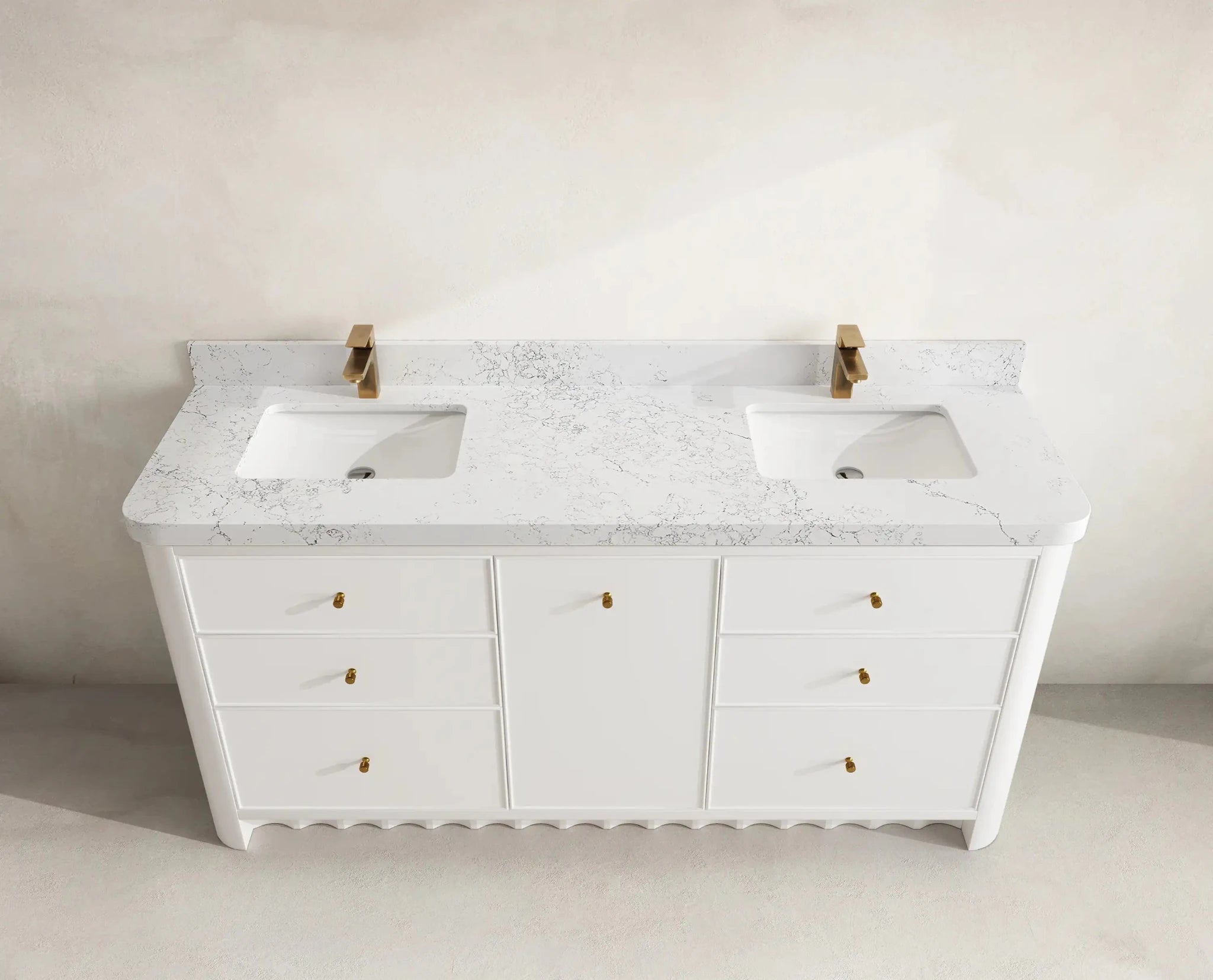 Orlando 72 in. W x 22 in. D Double Sink Bathroom Vanity - Willow Bath and Vanity