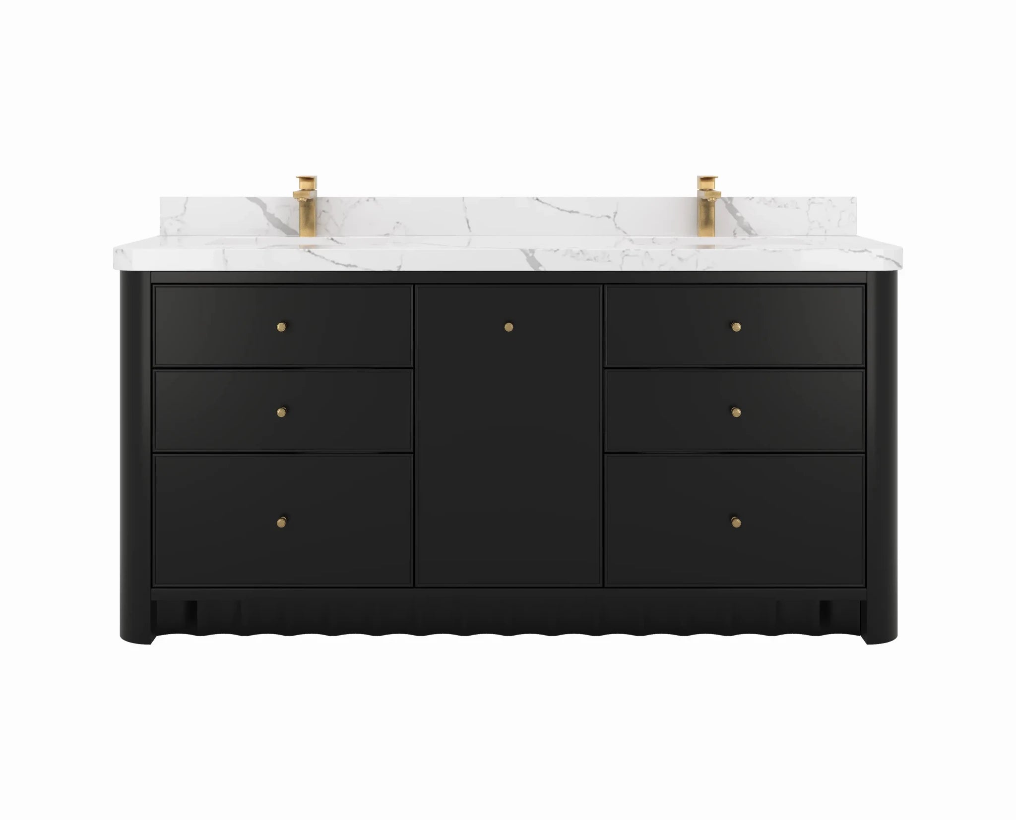 Orlando 72 in. W x 22 in. D Double Sink Bathroom Vanity - Willow Bath and Vanity
