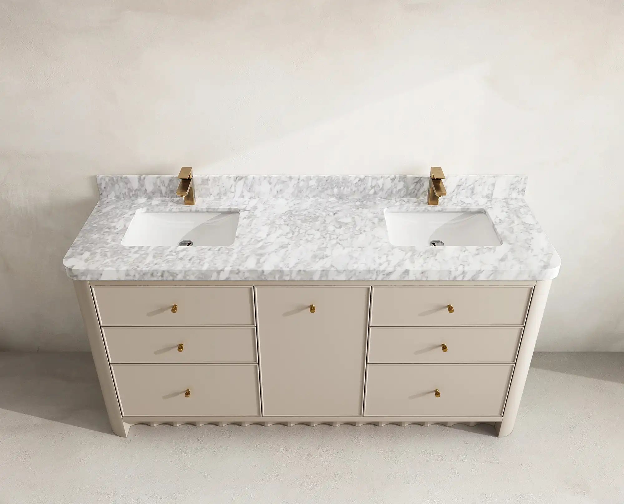 Orlando 72 in. W x 22 in. D Double Sink Bathroom Vanity - Willow Bath and Vanity