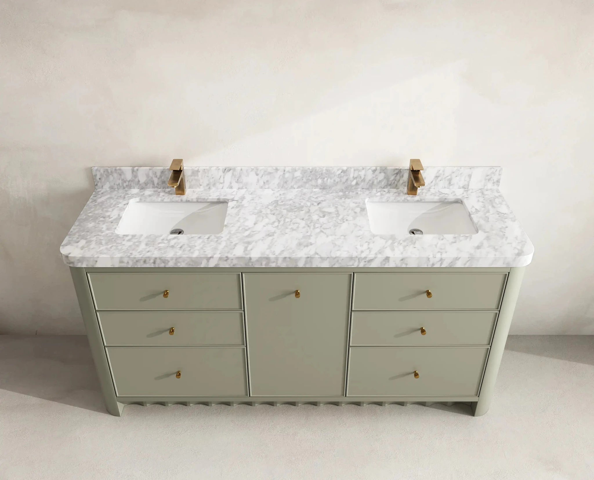 Orlando 72 in. W x 22 in. D Double Sink Bathroom Vanity - Willow Bath and Vanity