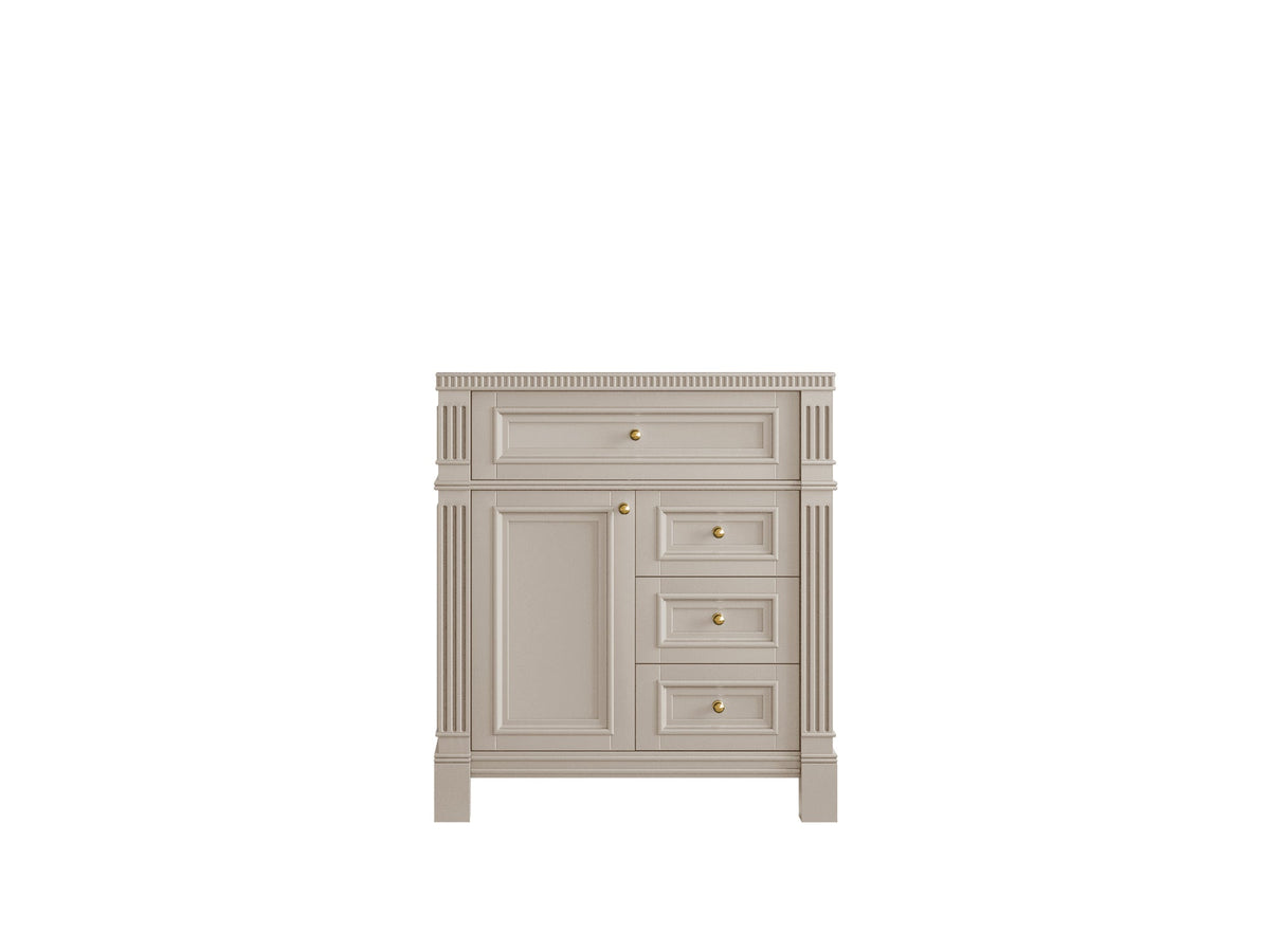 Paris 30 in. W x 22 in. D Single Sink Bathroom Vanity - Willow Bath and Vanity