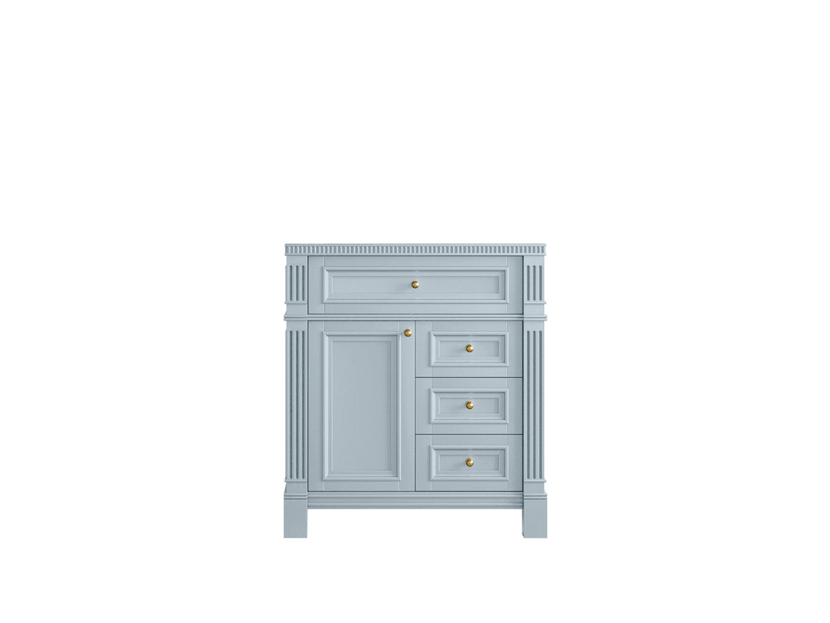 Paris 30 in. W x 22 in. D Single Sink Bathroom Vanity - Willow Bath and Vanity