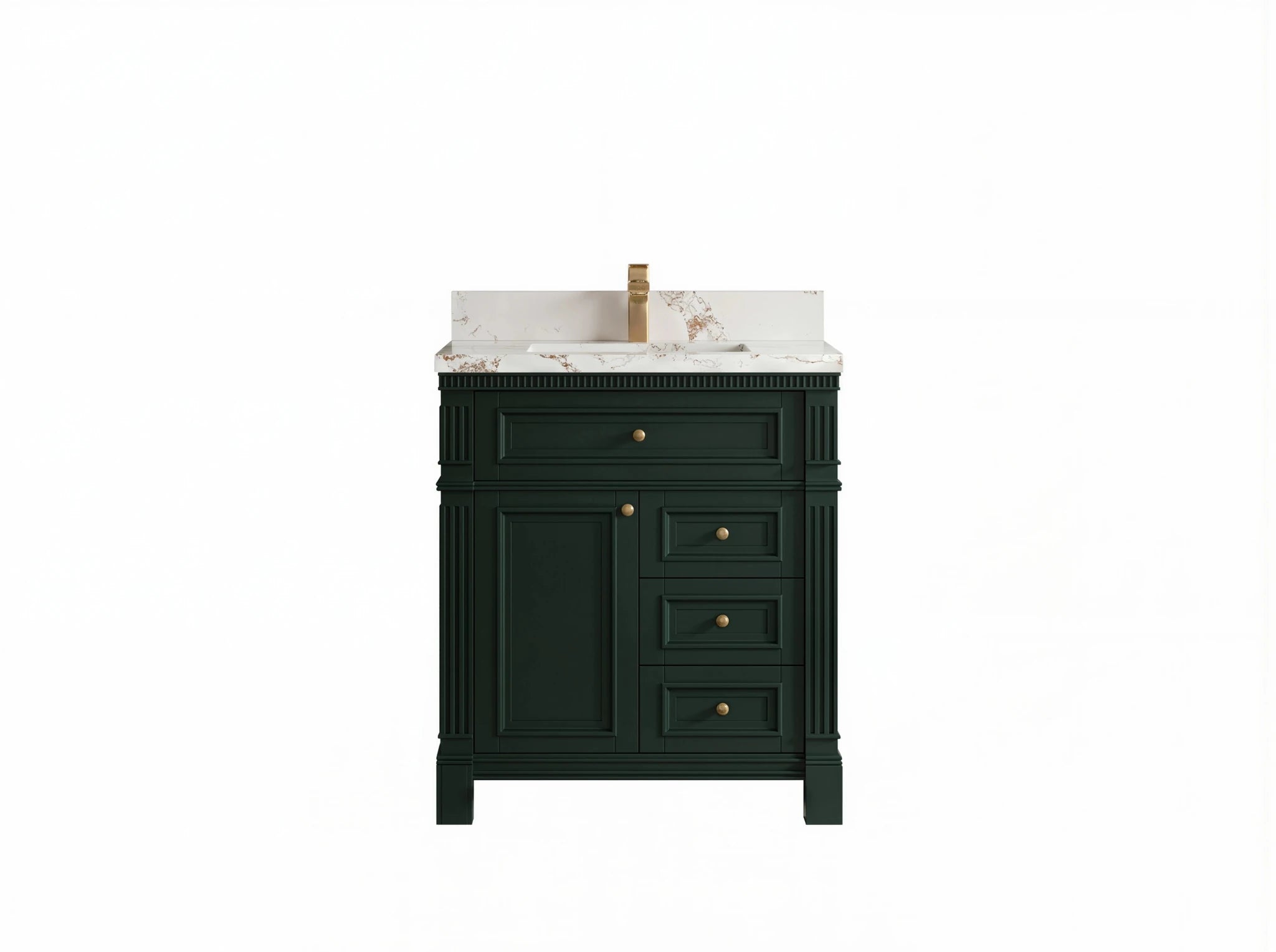 Paris 30 in. W x 22 in. D Single Sink Bathroom Vanity - Willow Bath and Vanity