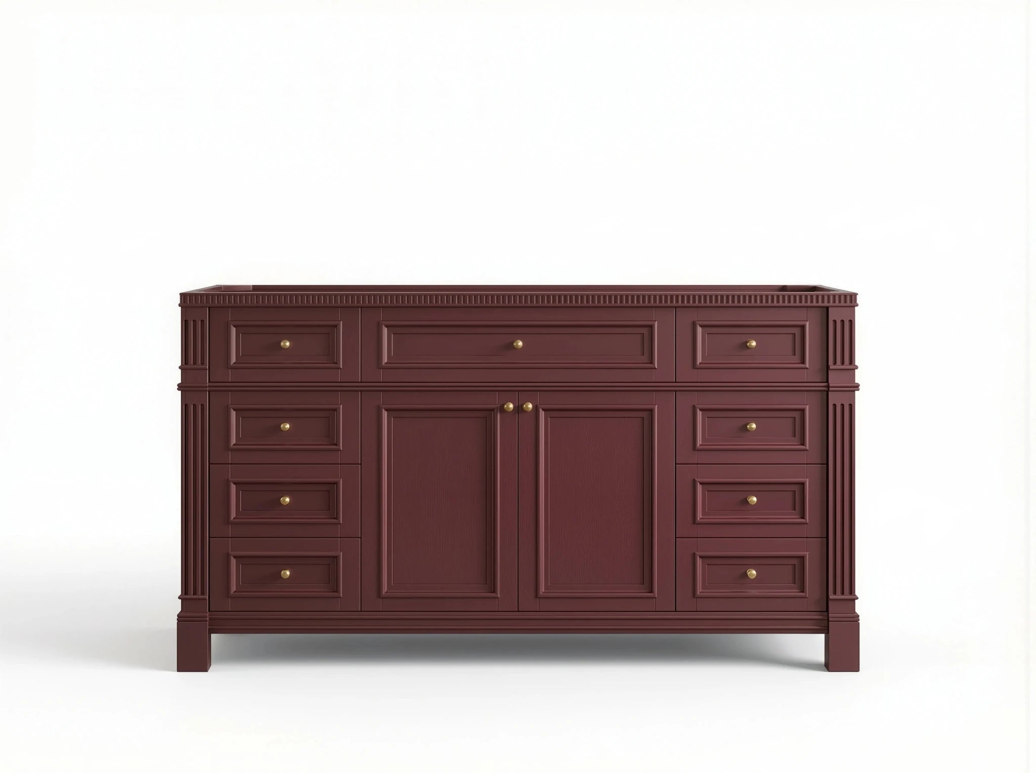 Paris 60 in. W x 22 in. D Single Sink Bathroom Vanity - Willow Bath and Vanity