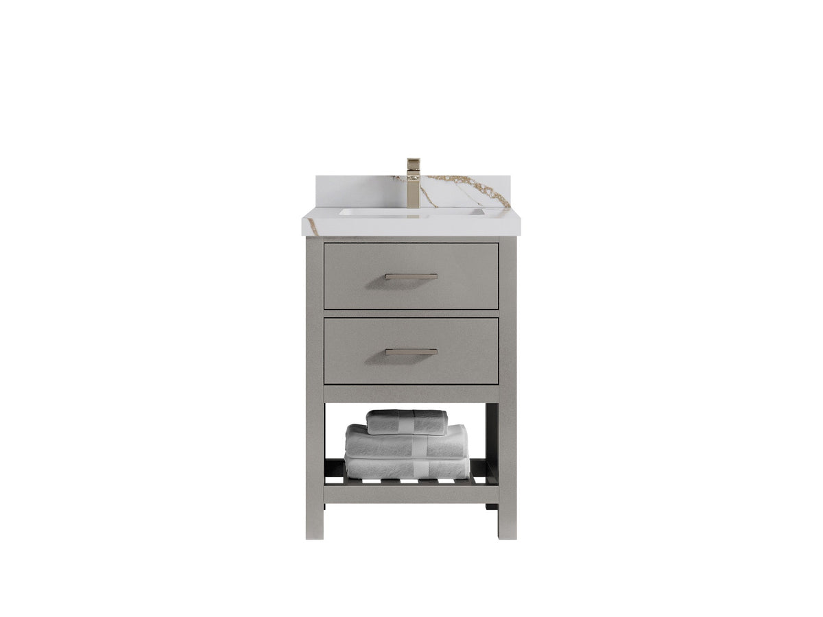 Parker 24 in. W x 22 in. D Single Sink Bathroom Vanity - Willow Bath and Vanity