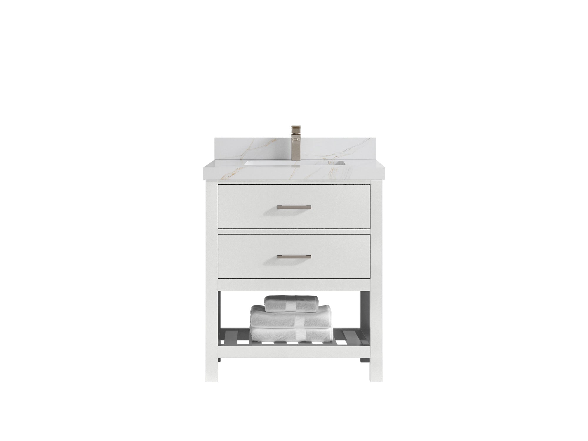 Parker 30 in. W x 22 in. D Single Sink Bathroom Vanity - Willow Bath and Vanity