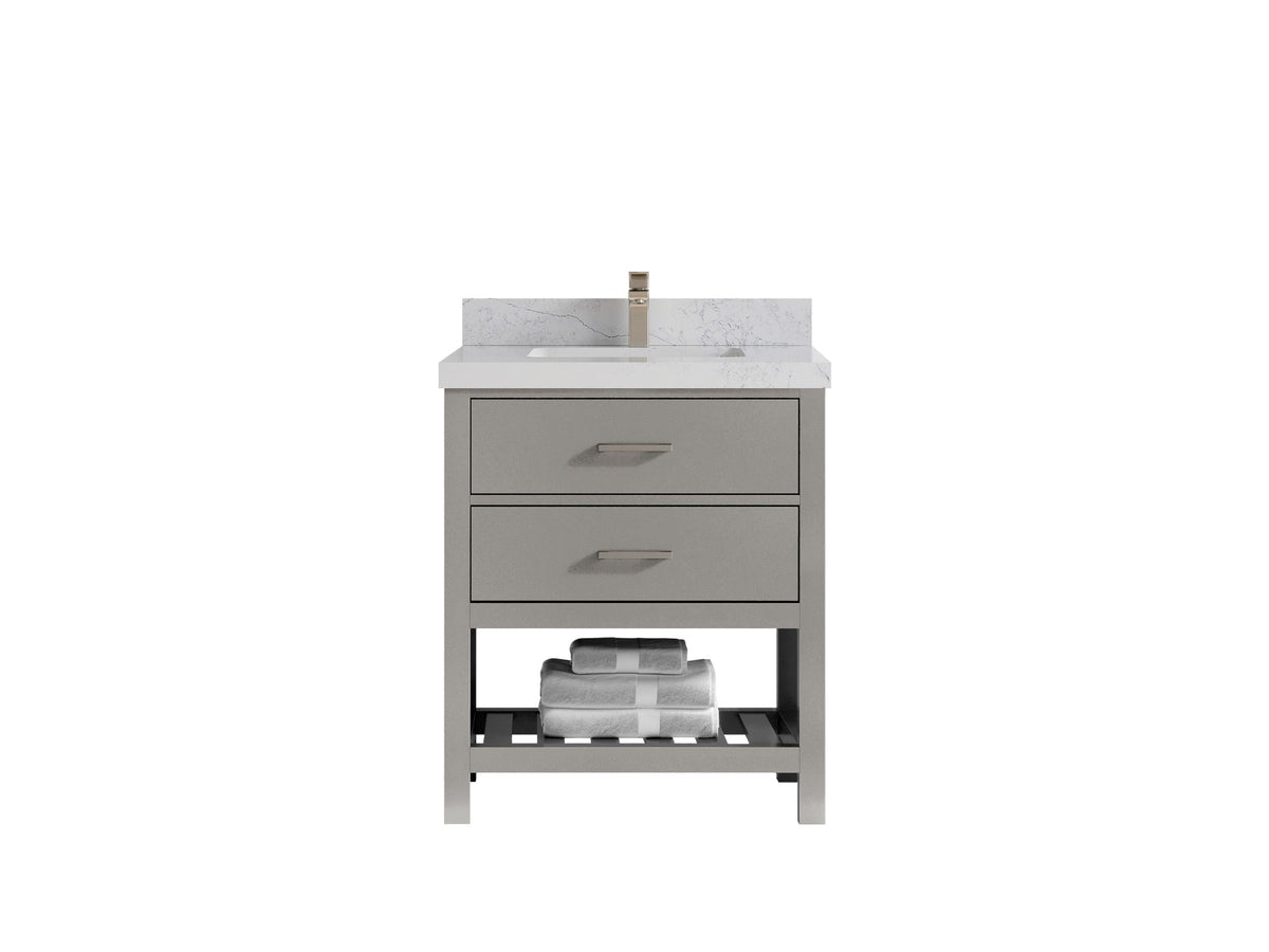 Parker 30 in. W x 22 in. D Single Sink Bathroom Vanity - Willow Bath and Vanity