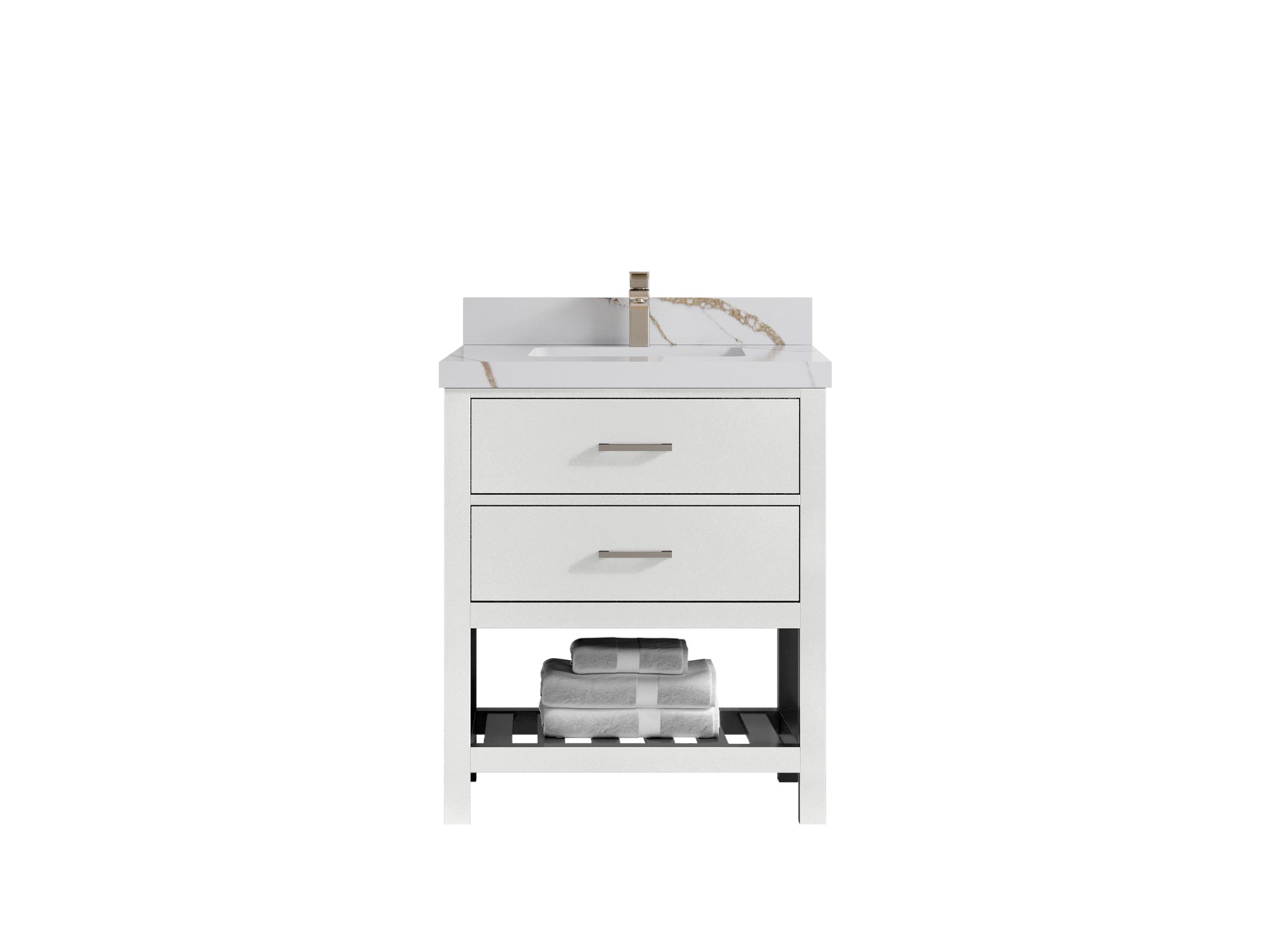 Parker 30 in. W x 22 in. D Single Sink Bathroom Vanity - Willow Bath and Vanity