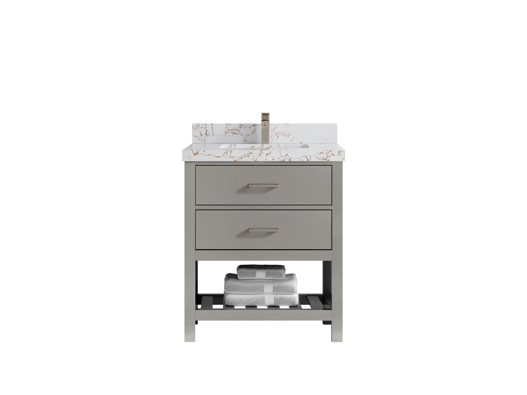 Parker 30 in. W x 22 in. D Single Sink Bathroom Vanity - Willow Bath and Vanity
